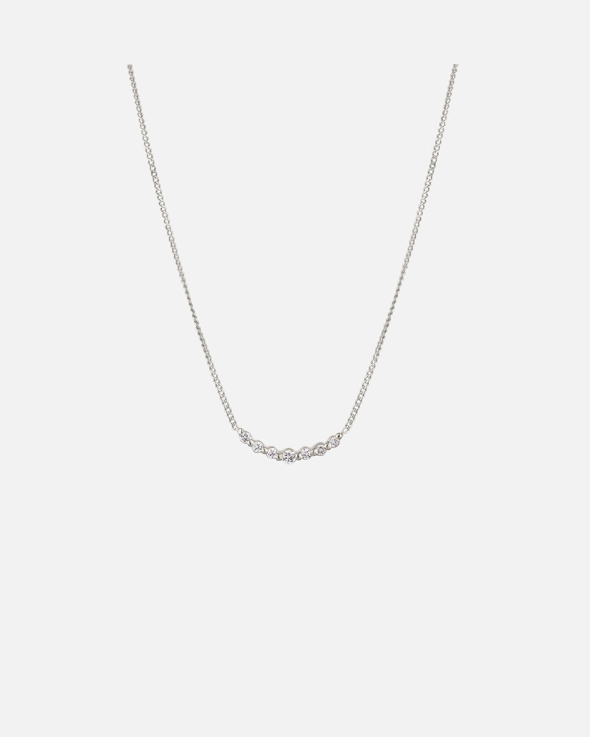 Collana di Femmina Elli DIAMONDS Collana corta con diamanti Lab Grown Diamond Bianco Brilliant Cut (0.155 ct) 925 Sterling Silver silberfarben