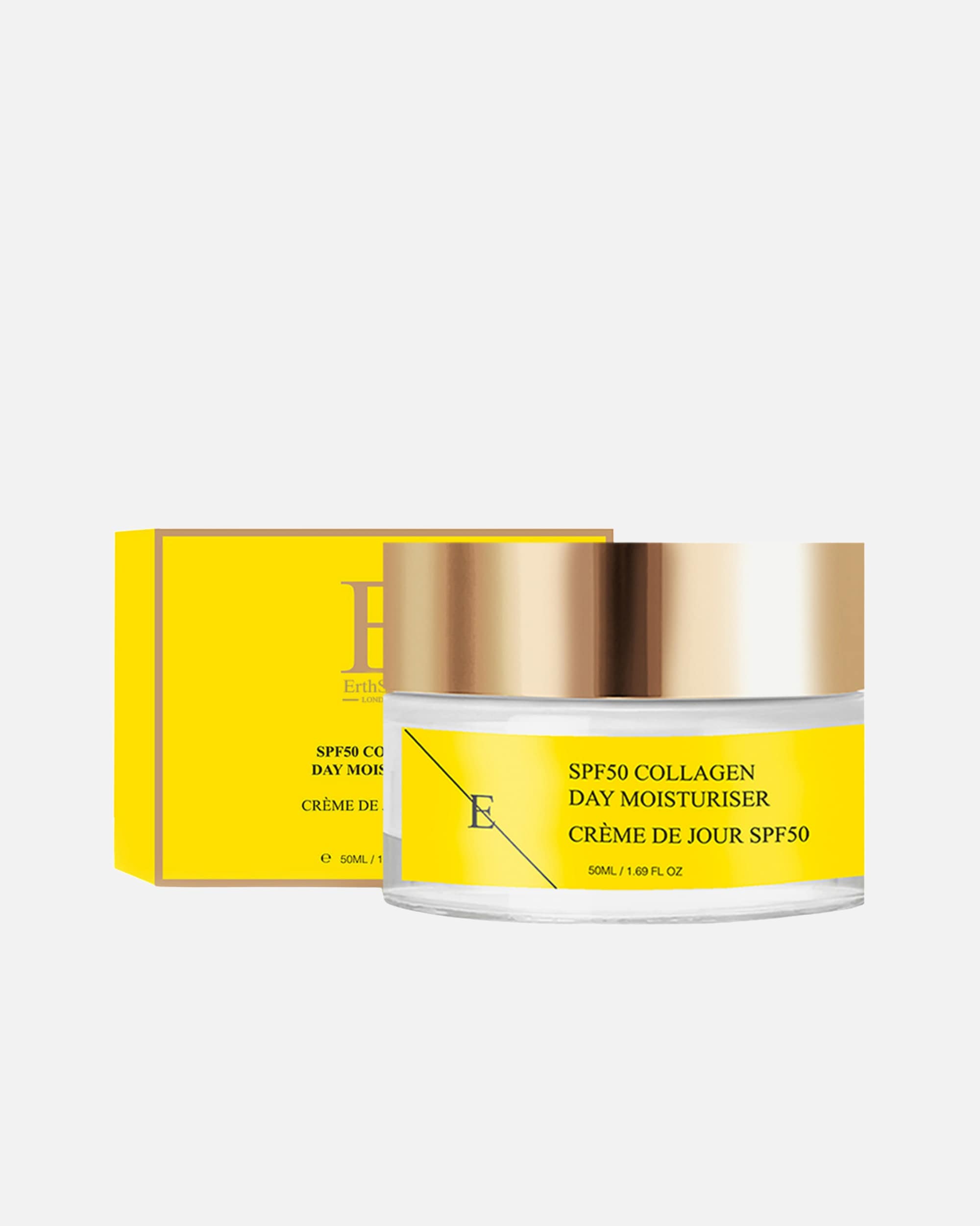 Crema da Giorno di Femmina ErthSkin London Crema giorno al collagene con SPF 50 50ml