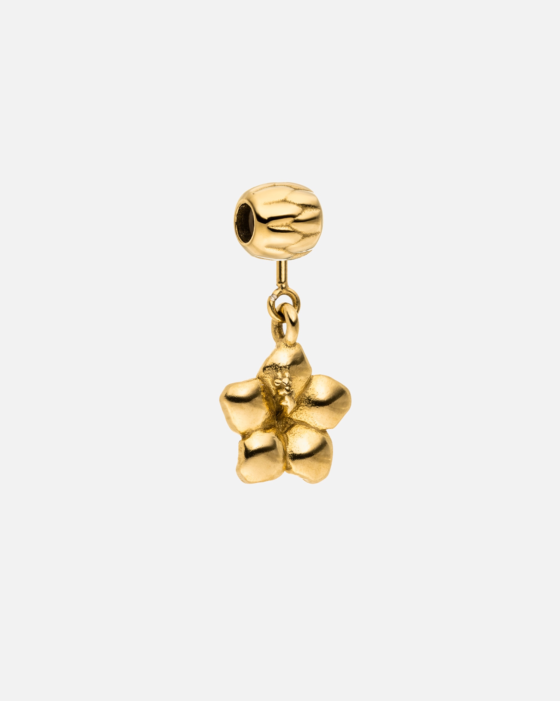 Pendente di Unisex Purelei LEI Hibiscus Ciondolo 100% acciaio inossidabile Oro