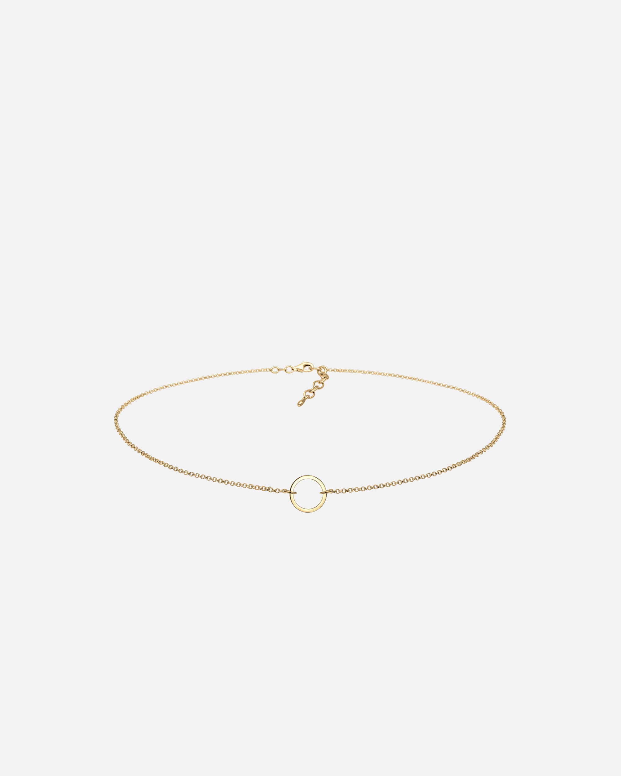 Collana di Femmina Elli Girocollo Cerchio Tendenza Geo in Argento Sterling 925 goldfarben