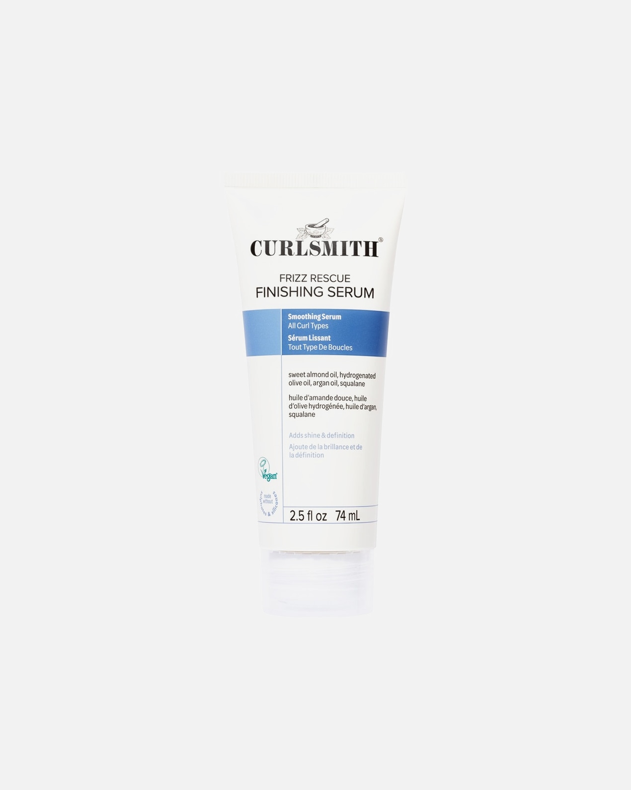 Siero capelli di Unisex Curlsmith Default Brand Line Frizz Rescue Finishing Serum 74 ml