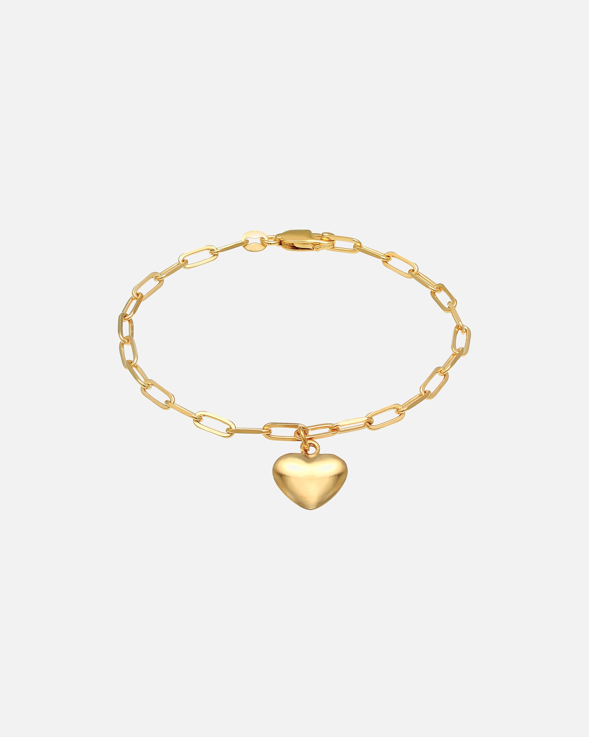 Braccialetto di Femmina Elli Cuore Amore Links Trend ovale in argento sterling 925 19