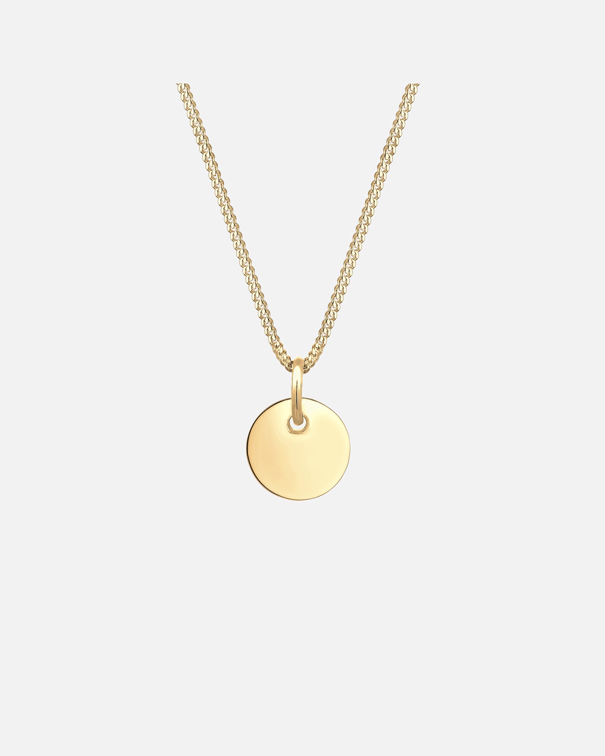 Collana di Femmina Elli Ciondolo Placchetta di Base Geo Look in Argento Sterling 925 50