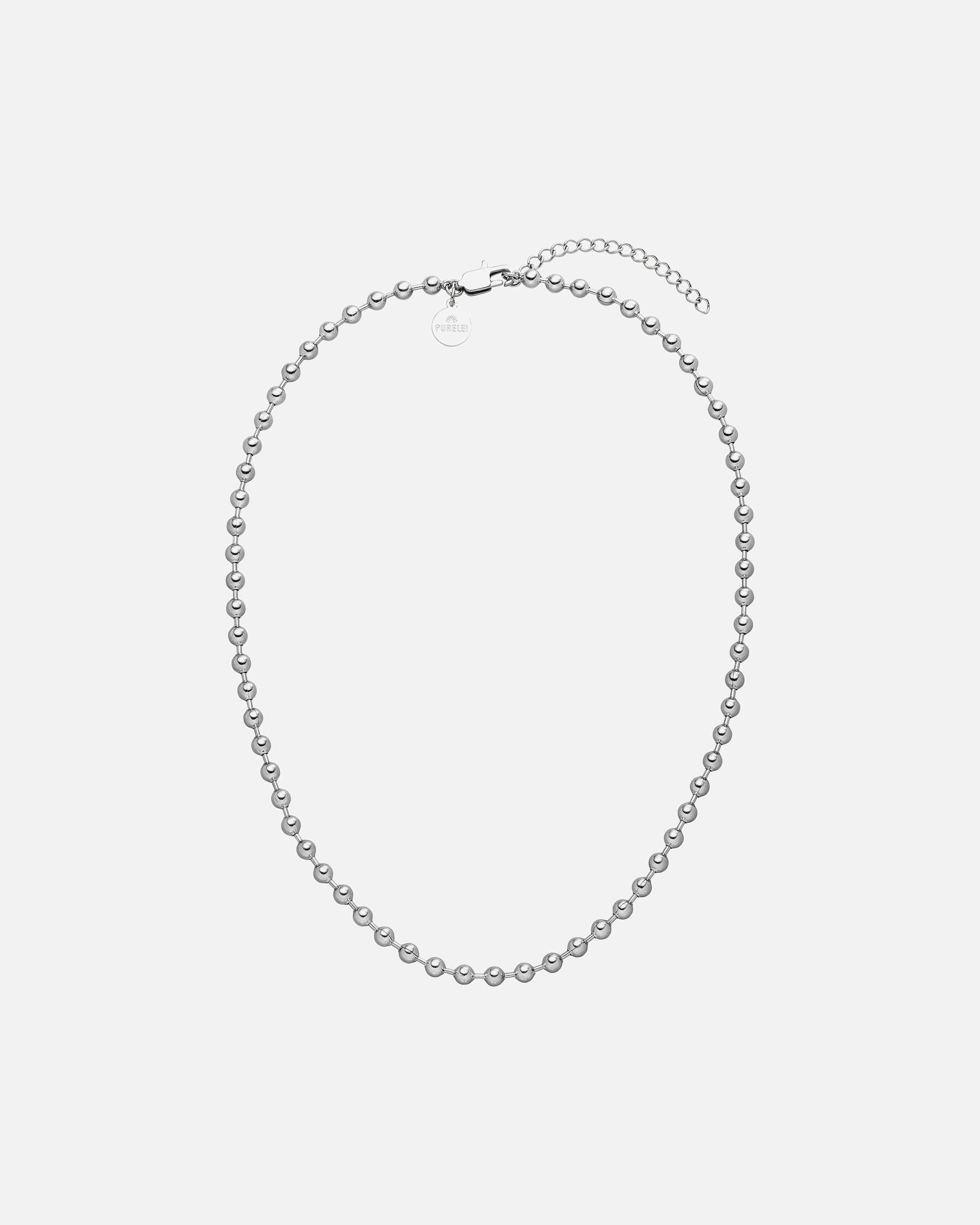 Collana di Femmina Purelei Bubble Collana 100% acciaio inossidabile Argento