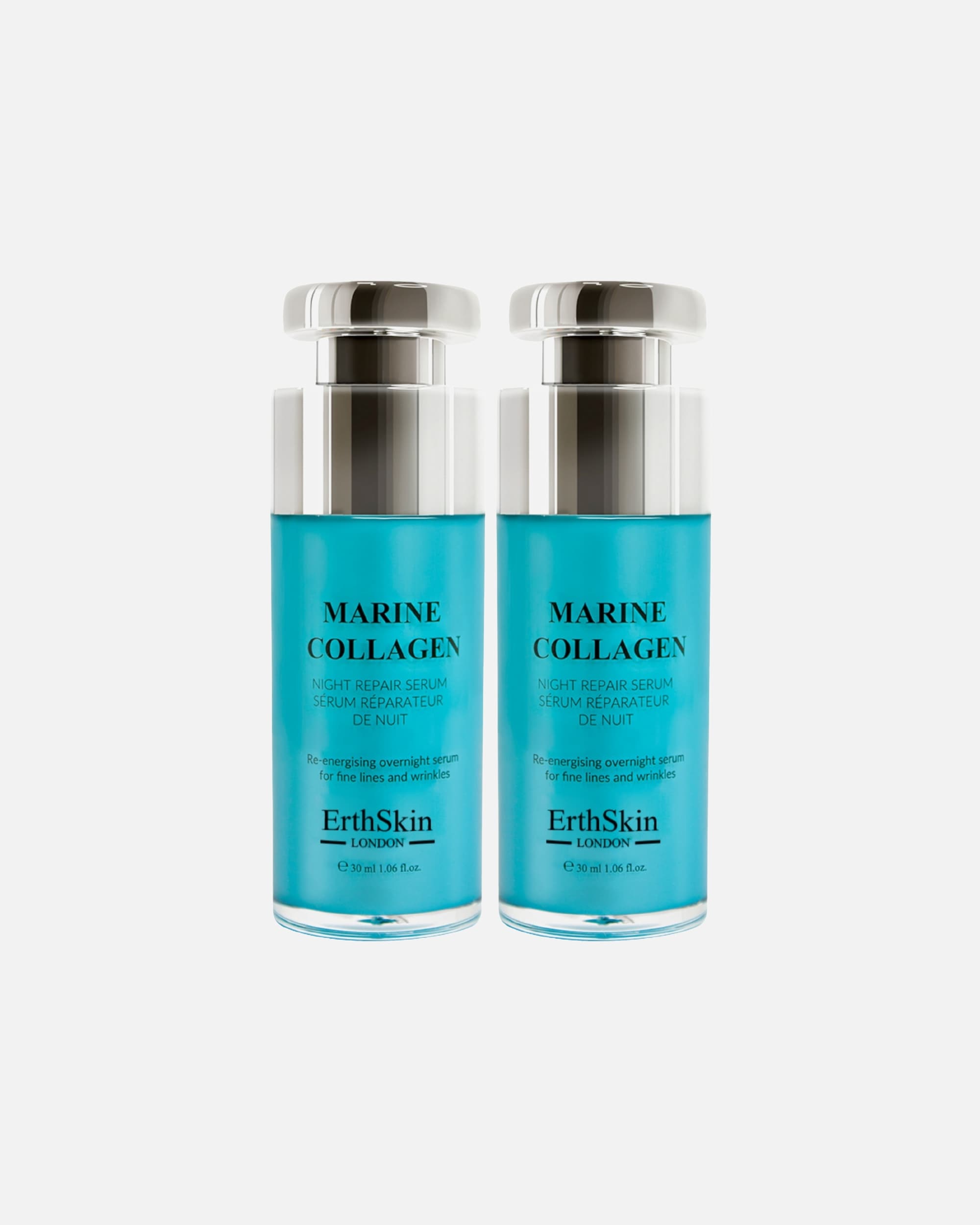 Siero Collagene di Femmina ErthSkin London Duo di Sieri Marine Night 1 pezzo