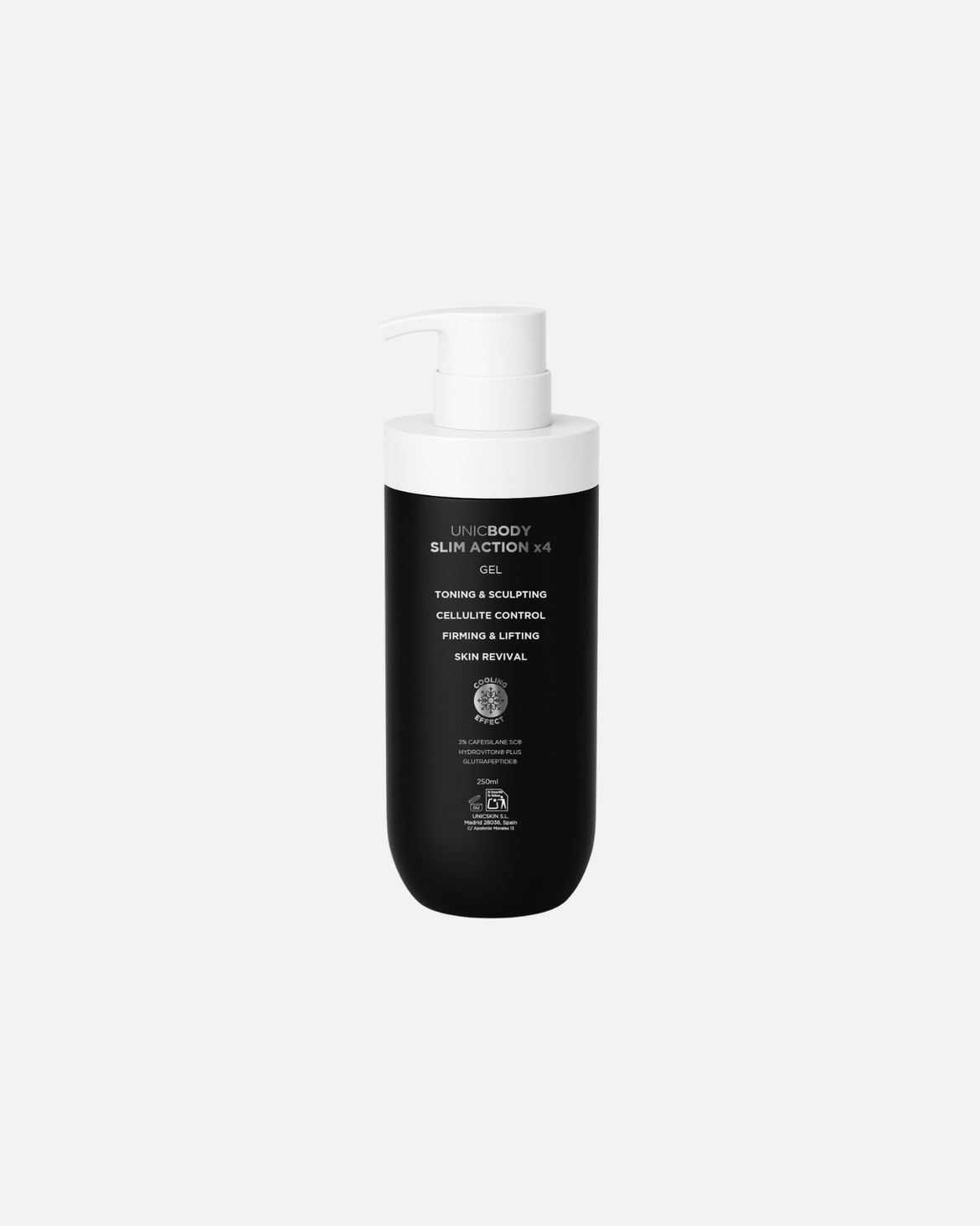 Trattamento corpo rilassante di Unisex UNICSKIN Default Brand Line UNICBODY SLIM ACTION x4 1 piece