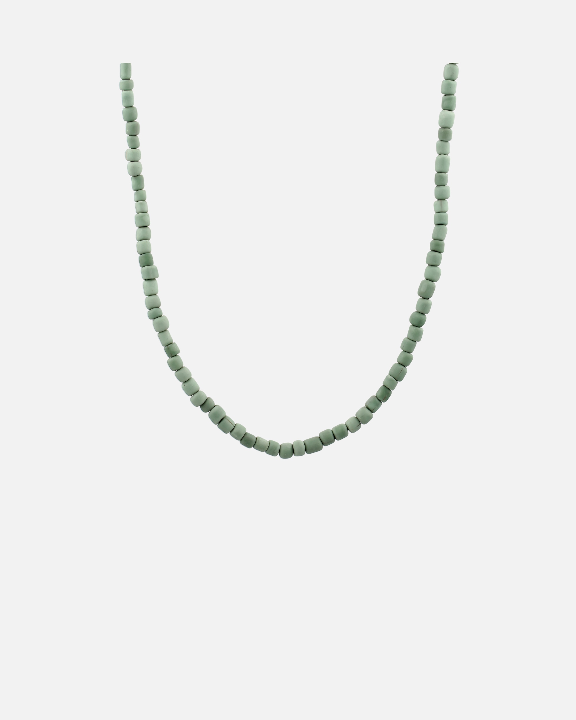 Collana di Maschio KUZZOI Collana uomo vetro verde 925 Sterling Silver Gold-plated 50