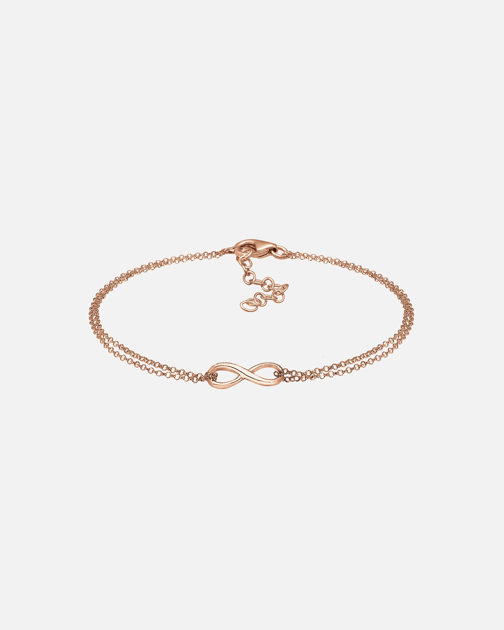 Braccialetto di Femmina Elli Infinito Tendenza Simbolo in Argento Sterling 925 18