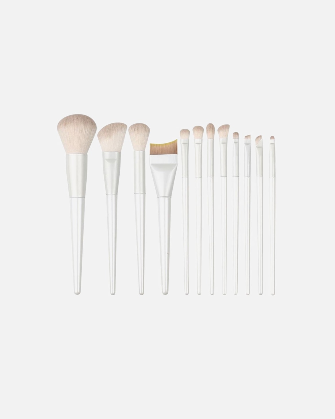 Set Pennelli di Femmina Set di pennelli da trucco Blanca Bianco