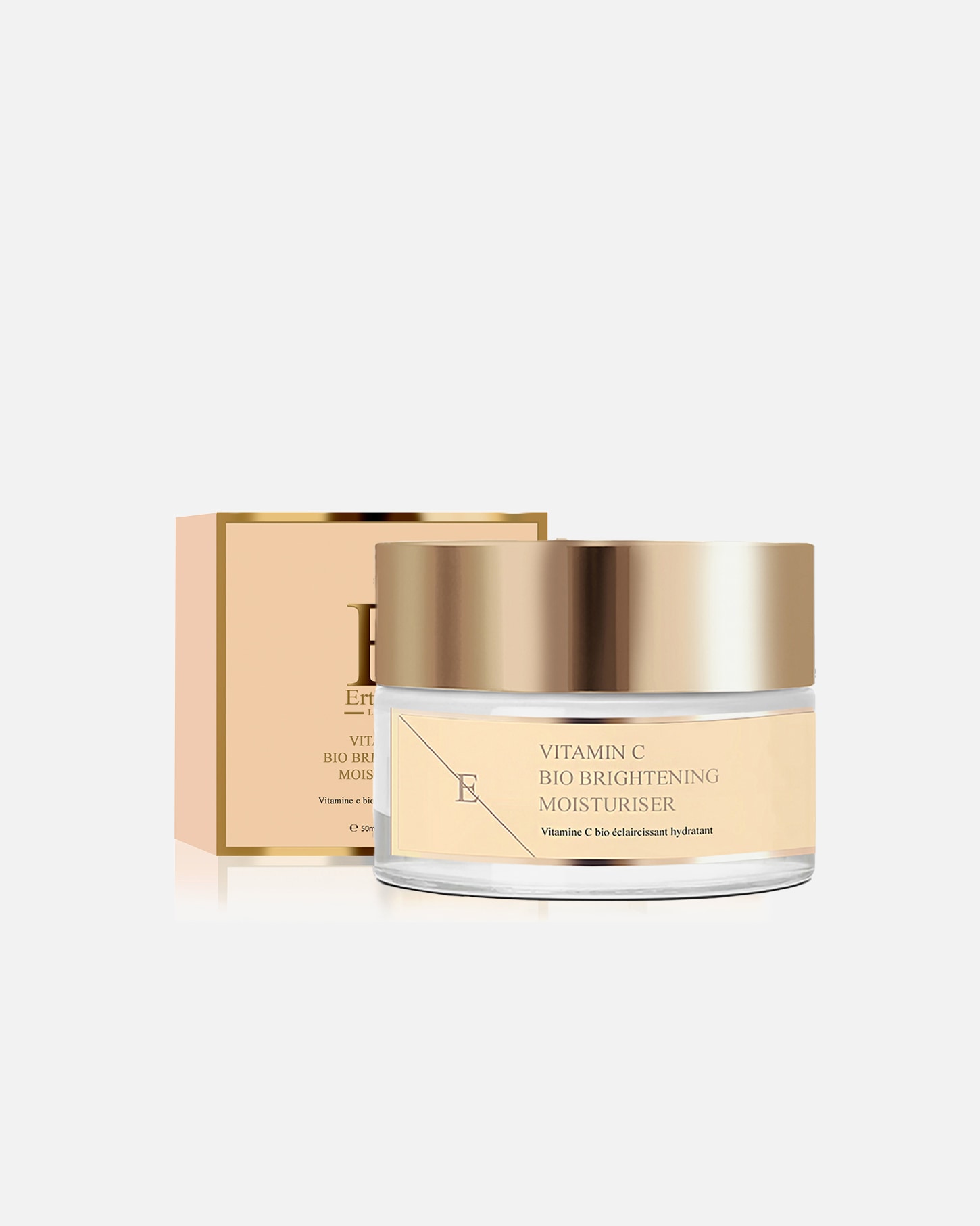 Trattamento viso di Femmina ErthSkin London Crema idratante illuminante biologica alla vitamina C 50ml