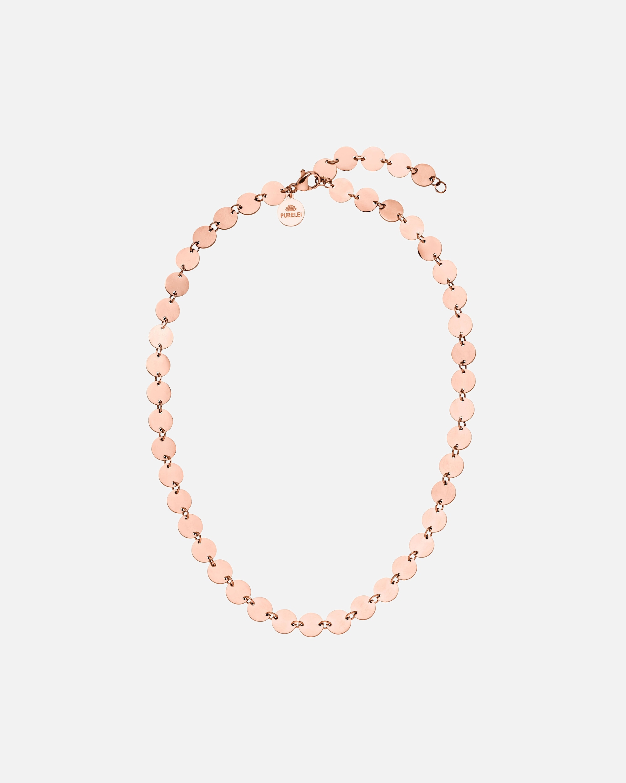 Collana di Unisex Purelei Kalani Collana 100% acciaio inossidabile Oro rosa