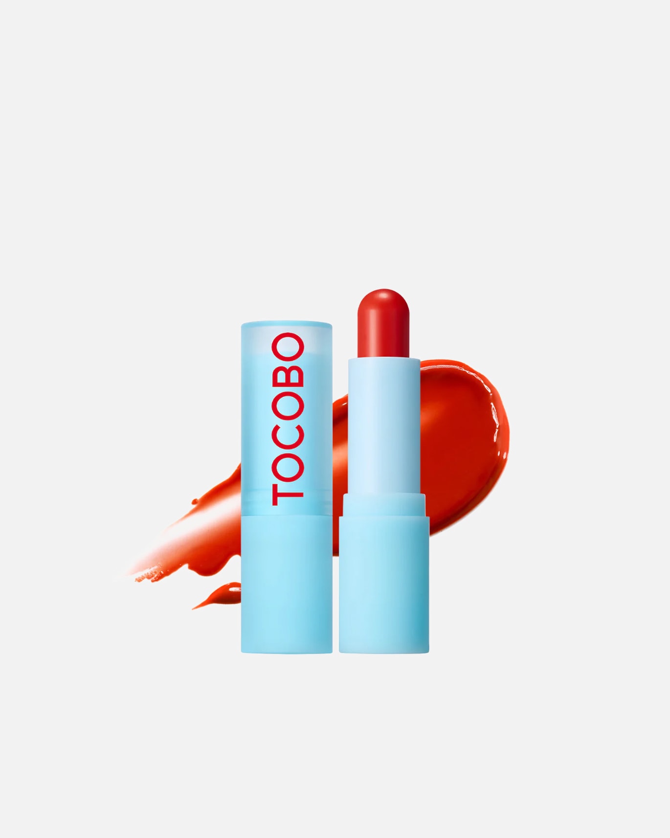 Colore labbra di Unisex TOCOBO Collagen Balsamo per labbra 013 Tangerine Red