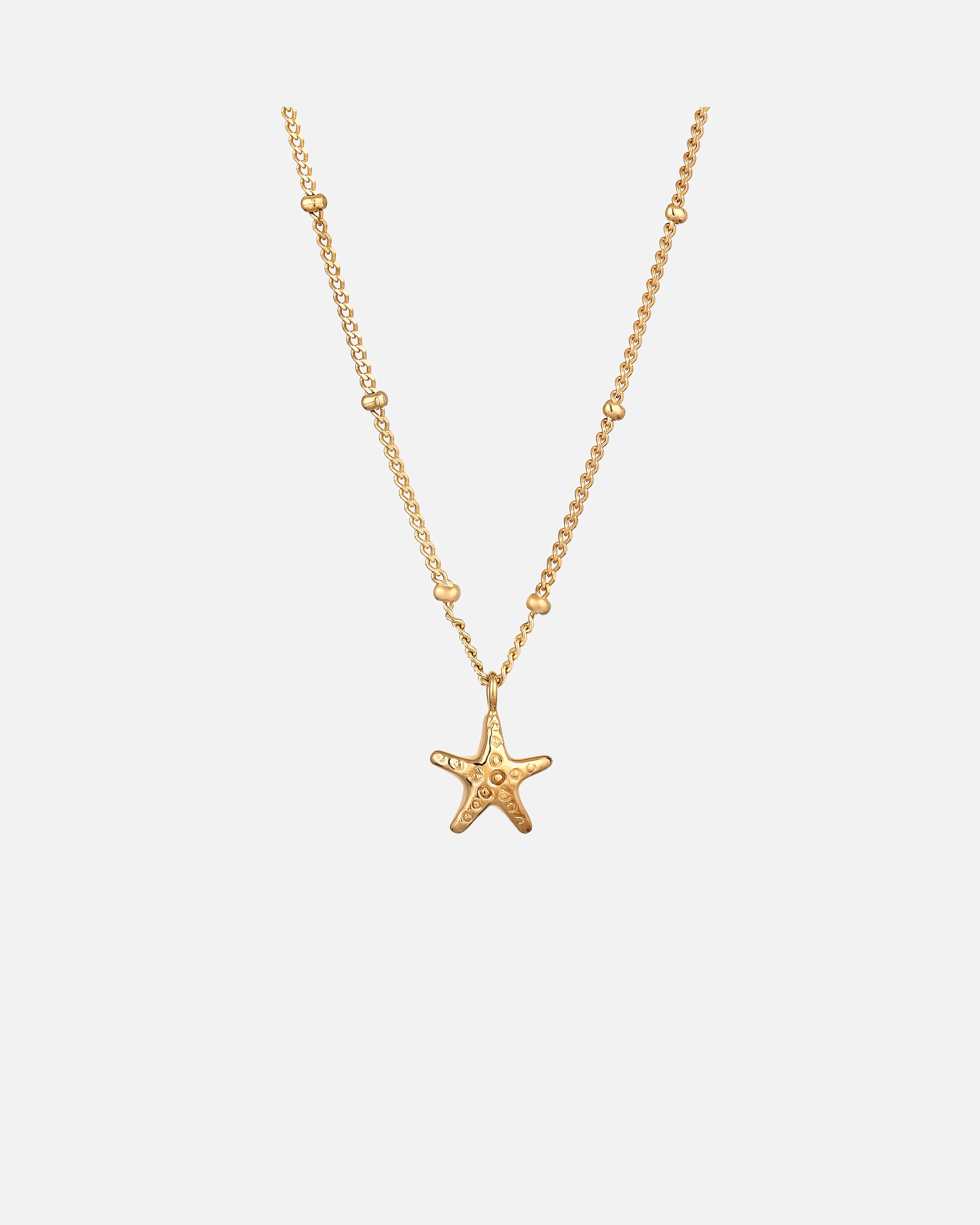 Collana di Femmina Elli Collana con pendente Stellamarina 925 Sterling Silver goldfarben