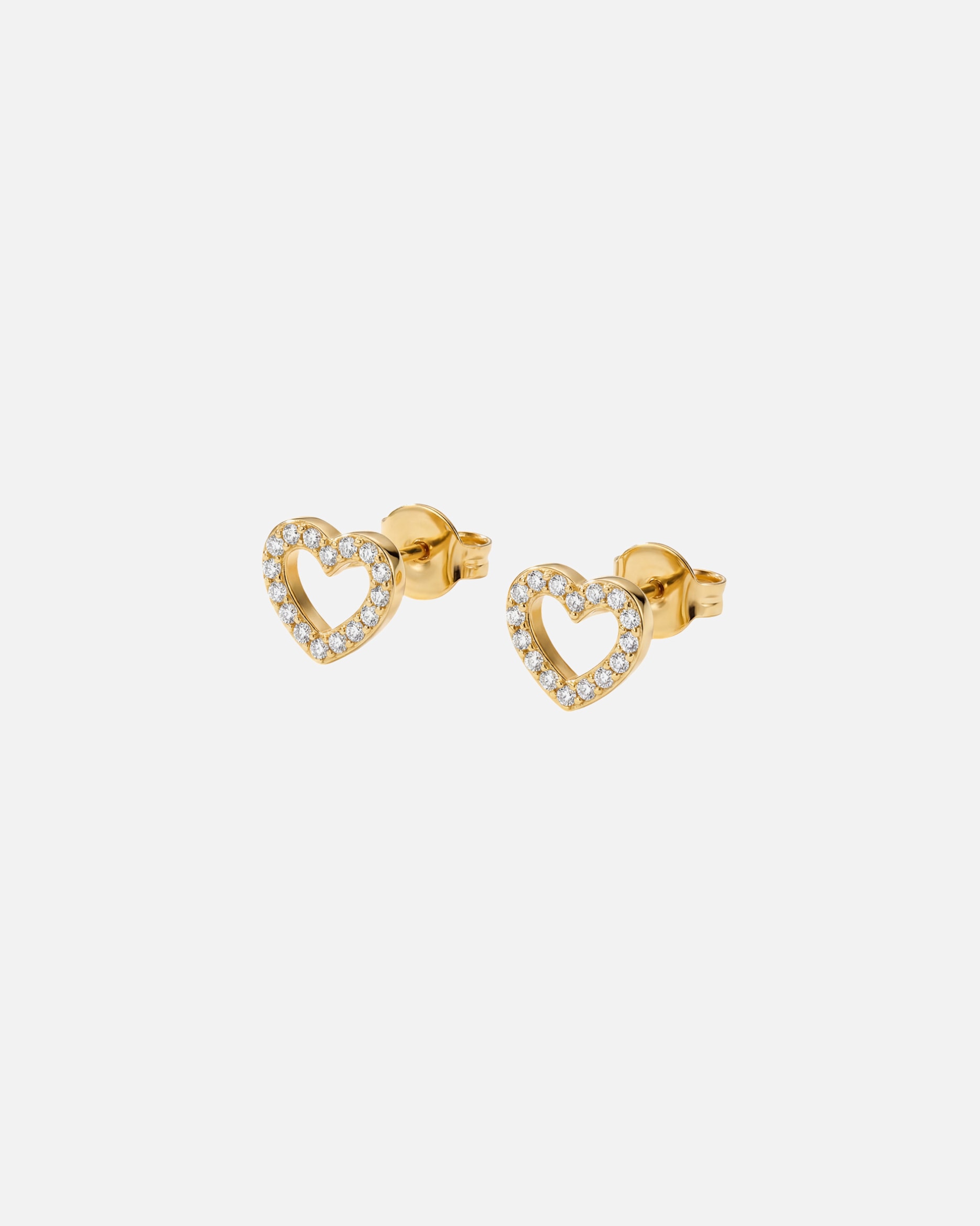 Orecchini di Unisex Purelei Hearts Of Love Orecchini 100% acciaio inossidabile Oro