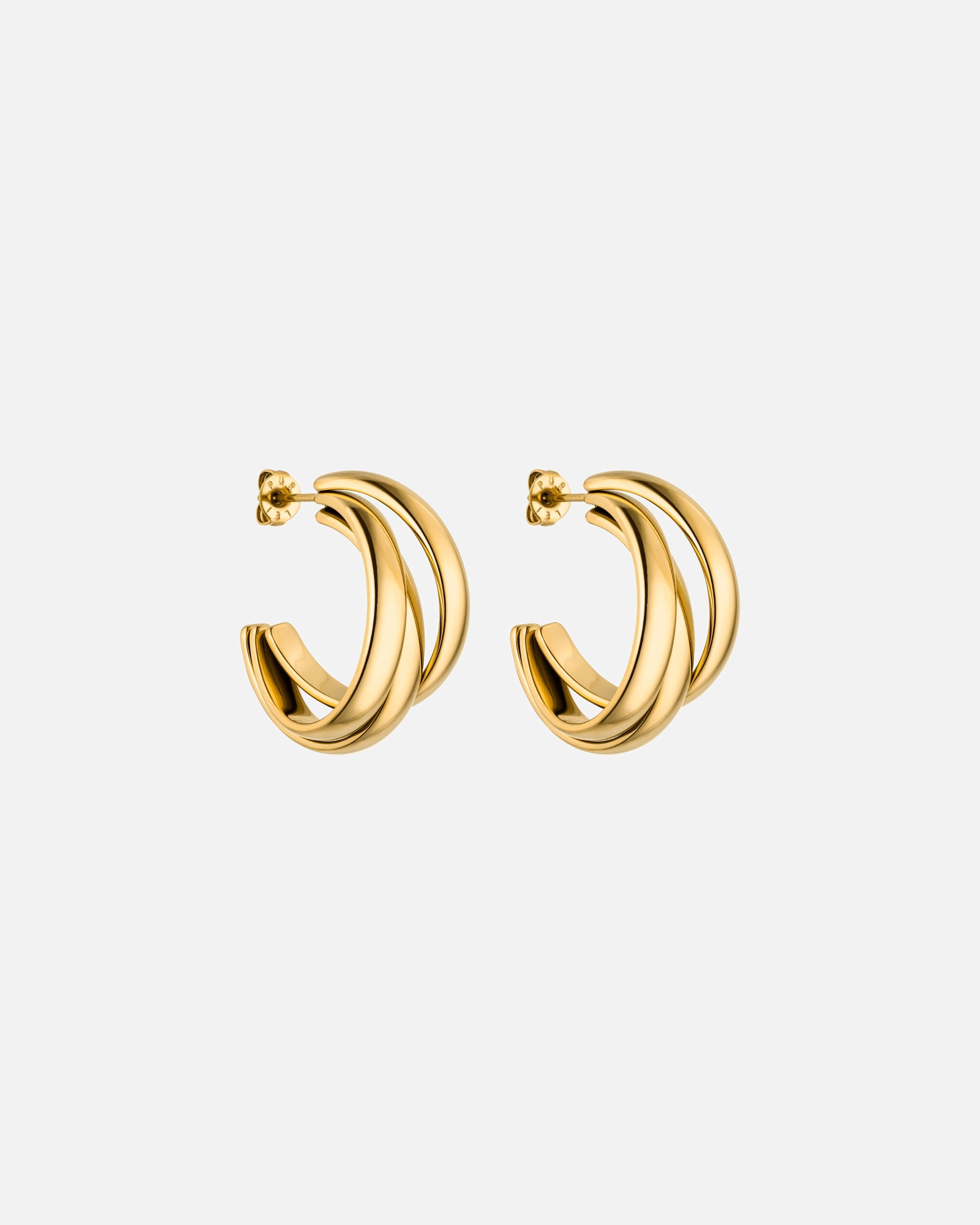 Orecchini di Femmina Purelei Cascade Orecchini 100% acciaio inossidabile Oro