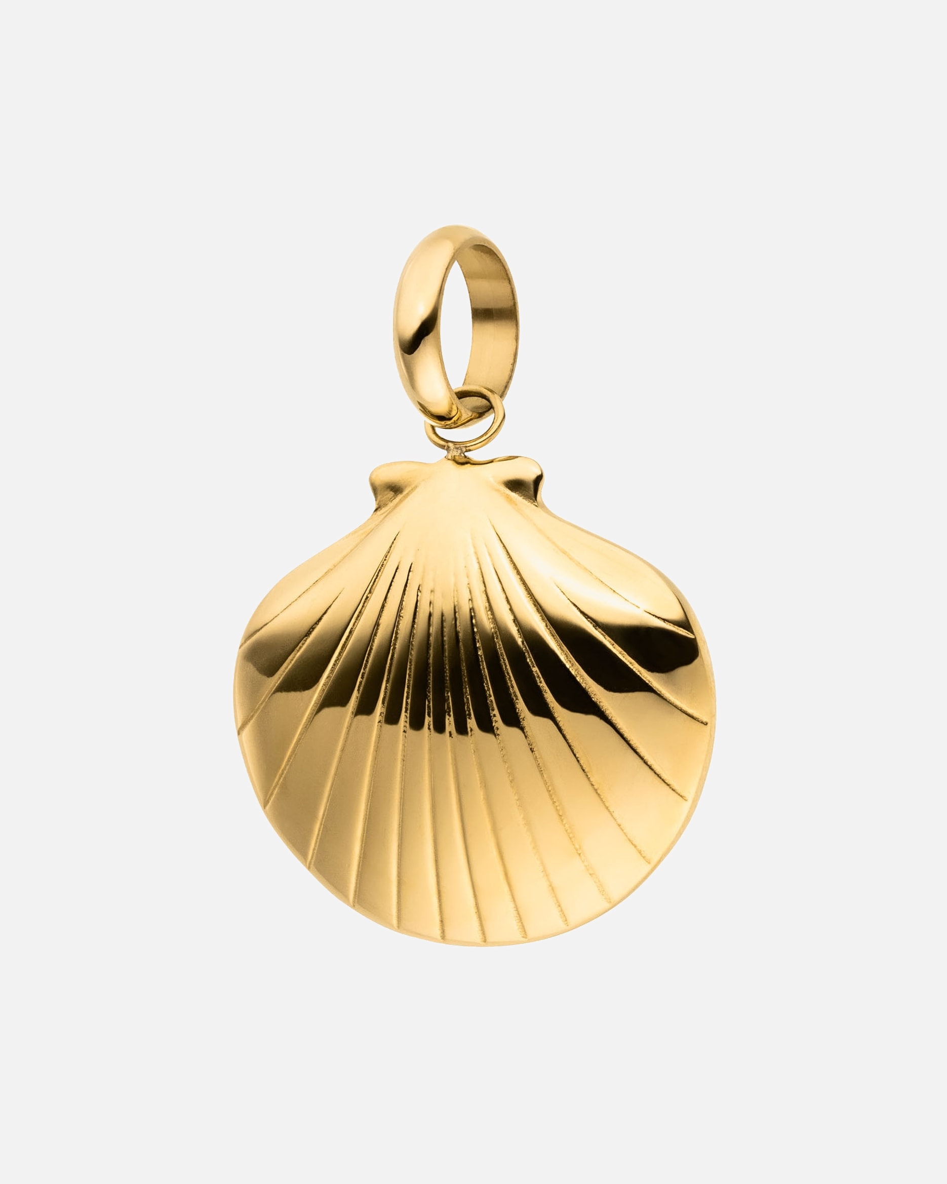 Pendente di Unisex Purelei Seashell Fascino 100% acciaio inossidabile Oro