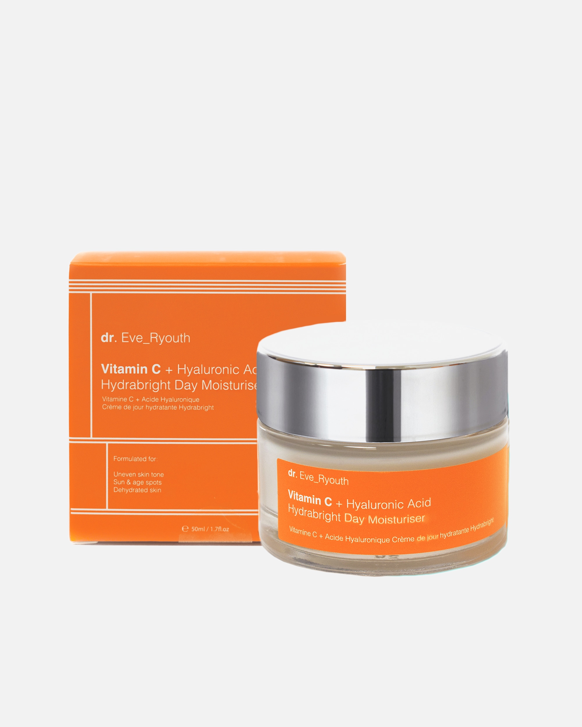 Crema da Giorno di Femmina Crema giorno Hydrabright alla vitamina C e acido ialuronico 50 ml