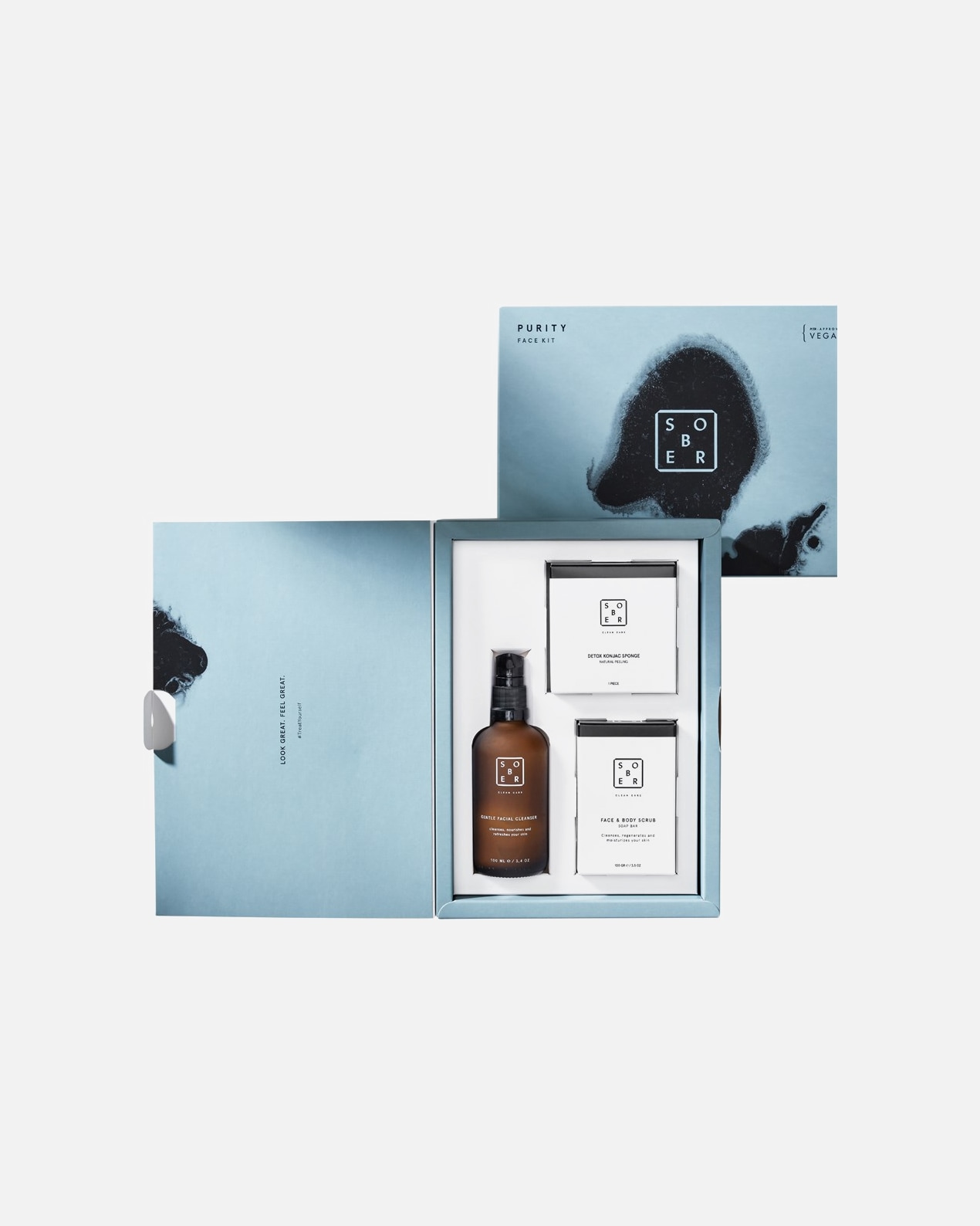 Set cura del viso di Maschio Sober Kit viso Purezza 1 pz.