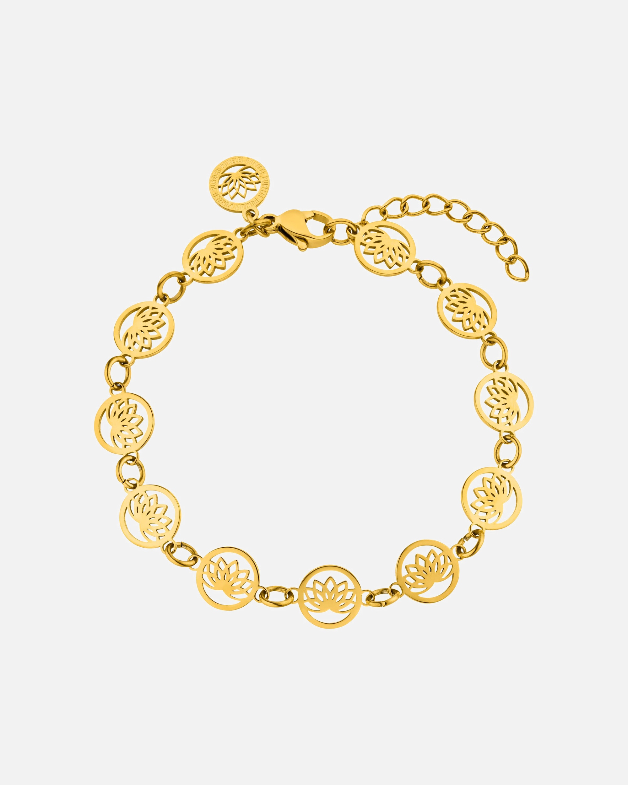 Braccialetto di Femmina Purelei Recognition Bracciale 100% acciaio inossidabile Oro
