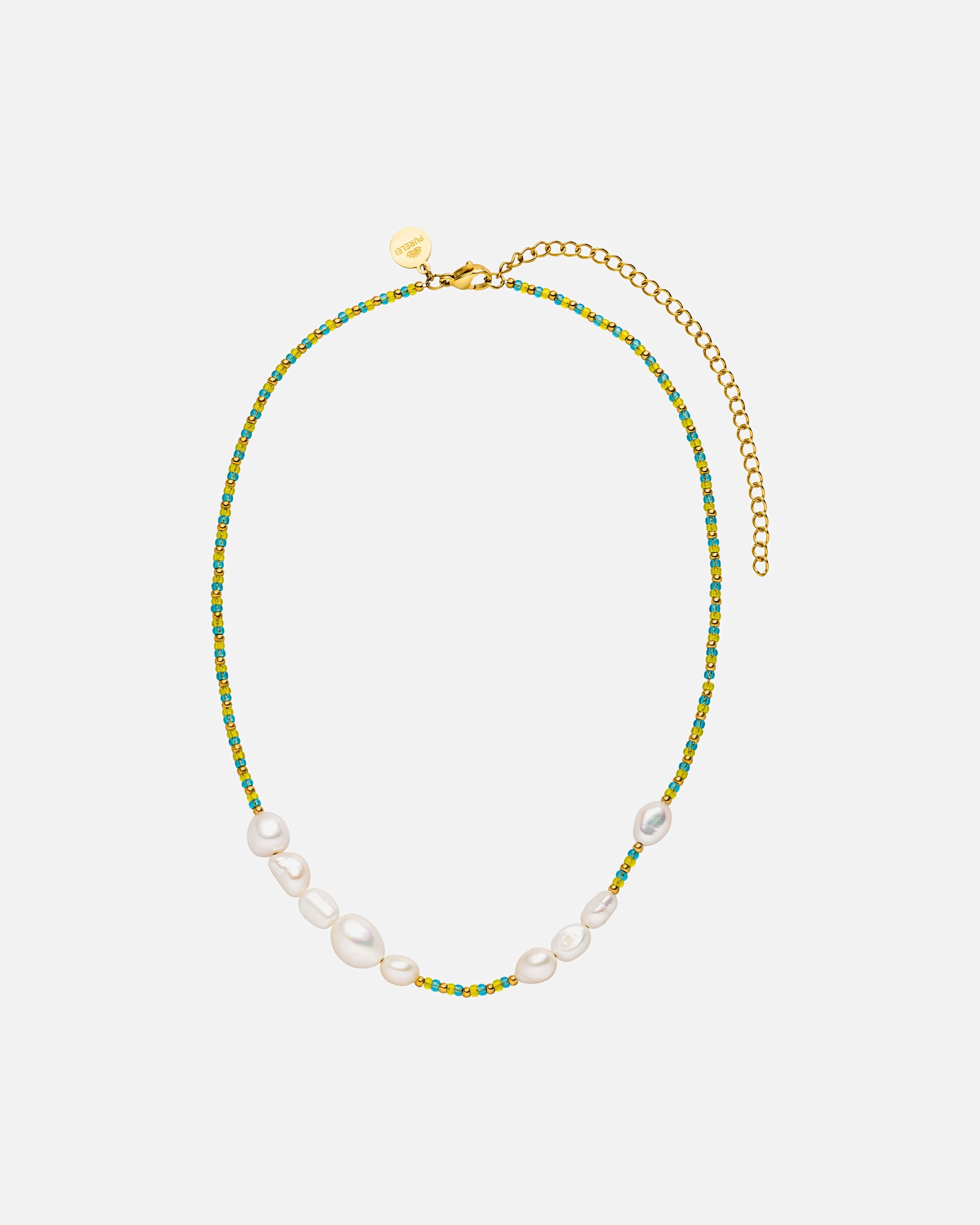 Collana di Femmina Purelei Blissful Collana di perle 100% acciaio inossidabile Oro