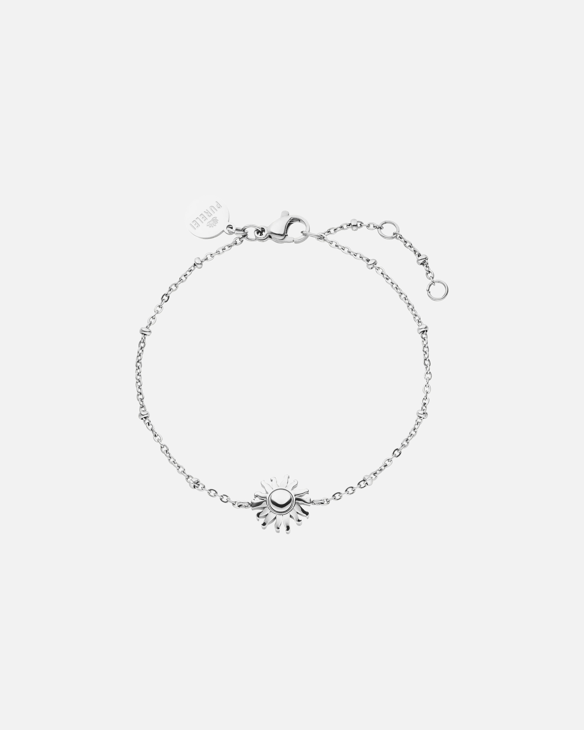 Braccialetto di Femmina Purelei Sun Bracciale 100% acciaio inossidabile Argento
