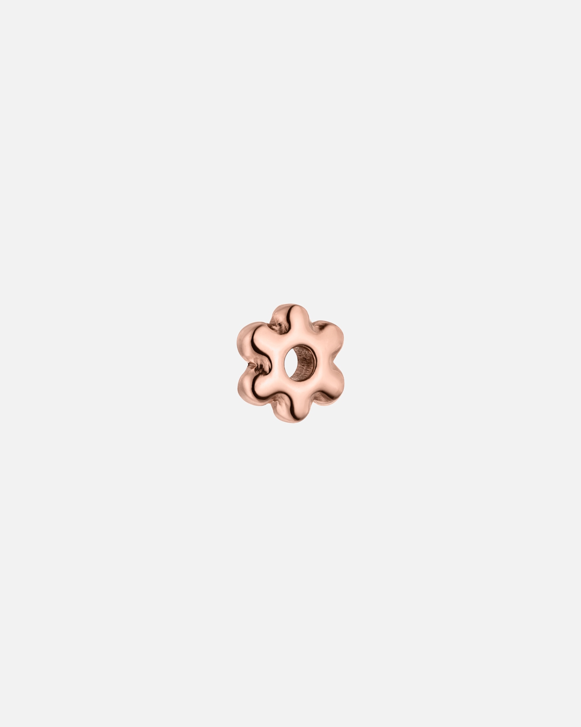 Pendente di Unisex Purelei LEI Flower Bubble Ciondolo 100% acciaio inossidabile Oro rosa