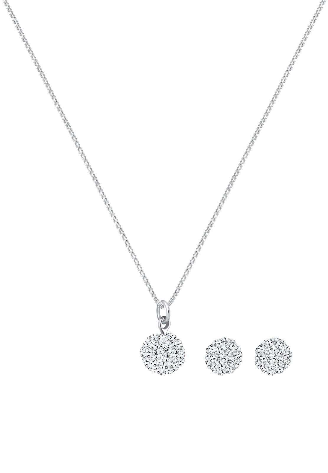 Elli Orecchini Donna A Esagono In Argento 925 | Gioielli Geometrici Basici Eleganti