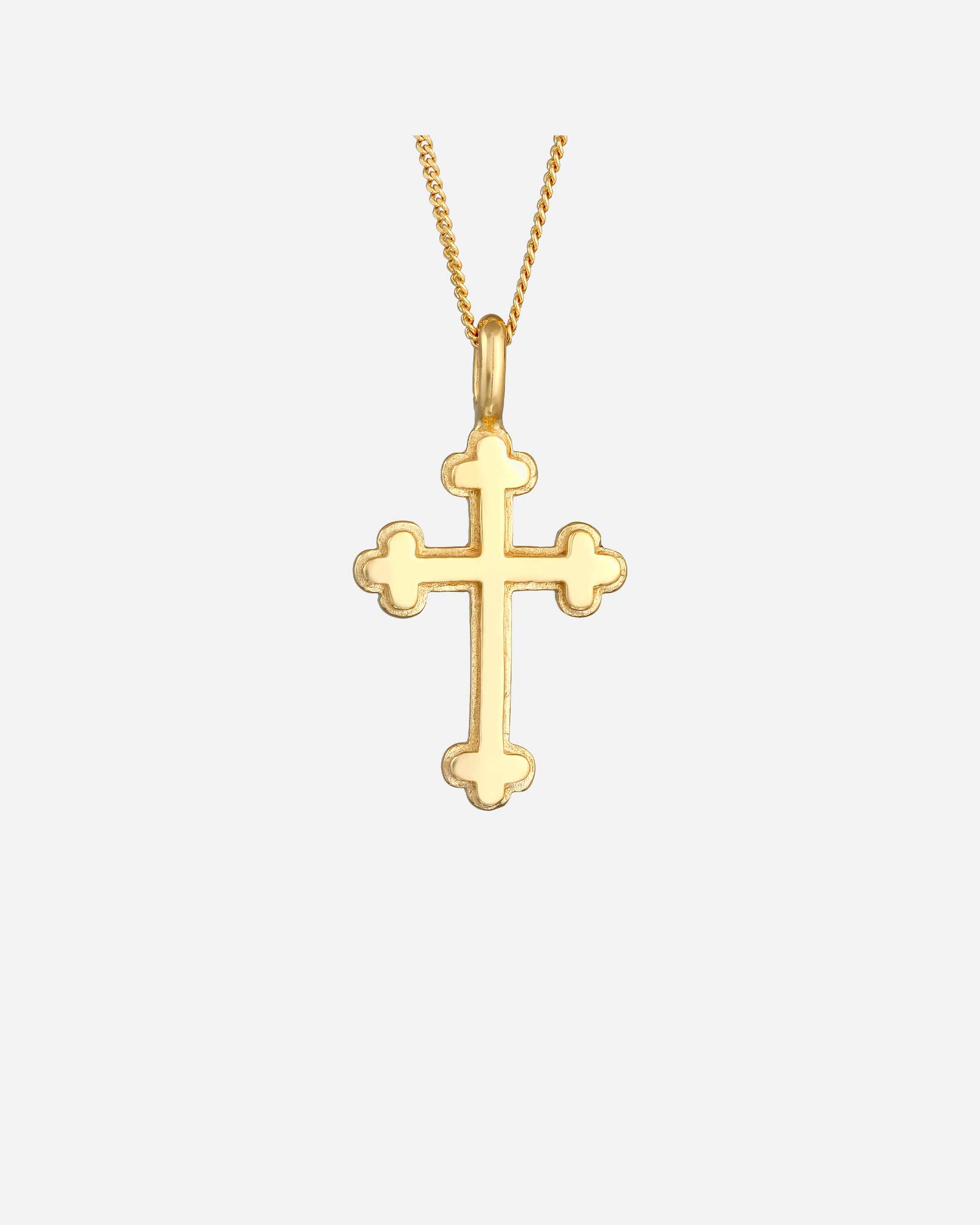 Collana di Femmina Elli Ciondolo a croce Simbolo Religione in argento sterling 925 goldfarben