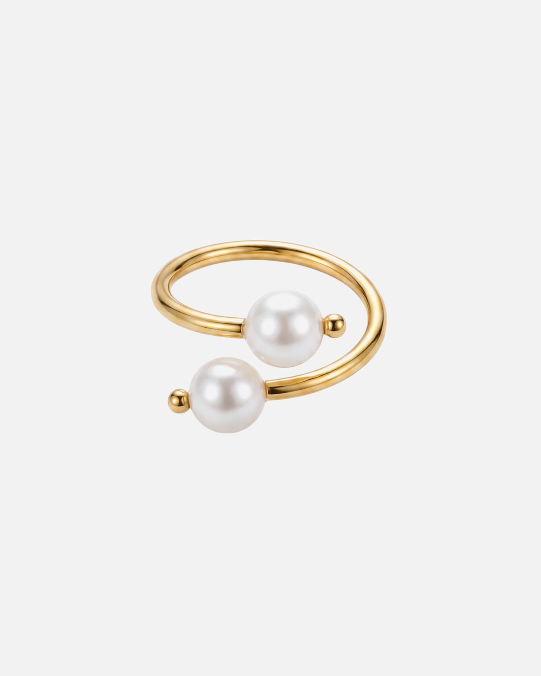 Anello di Unisex Purelei Pearl Muse Anello 100% acciaio inossidabile S/M