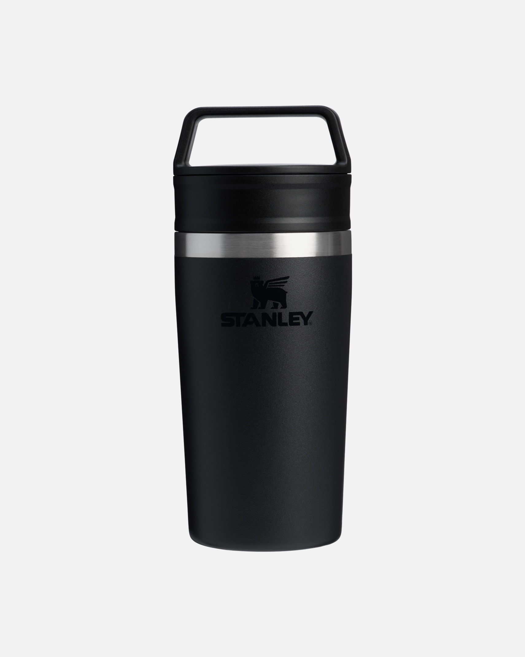 Bottiglia di Unisex Stanley 1913 Tazza Termica - 0,35L - CAFÉ TO-GO TRAVEL MUG Black
