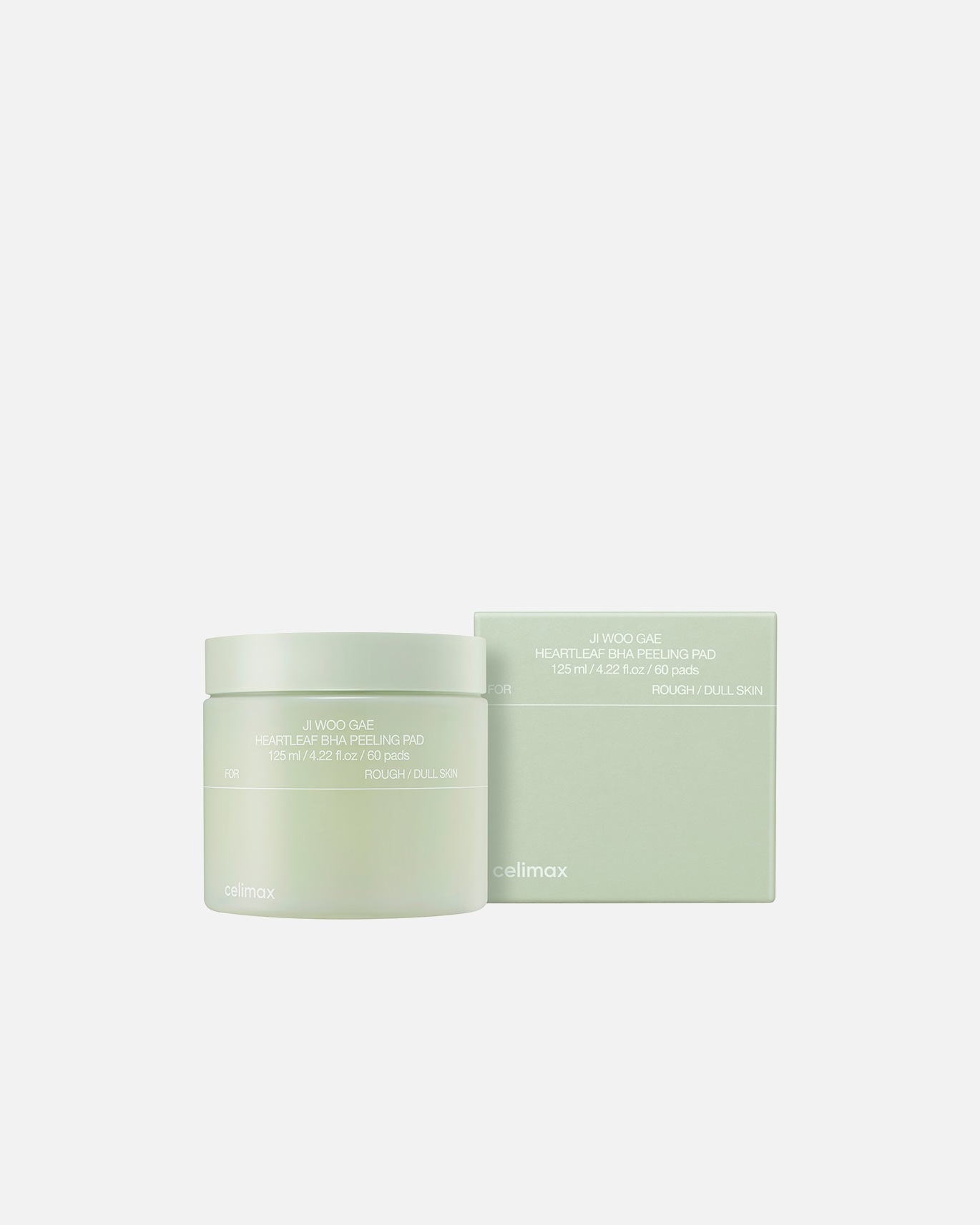 Peeling viso di Unisex Ji Woo Gae Heartleaf BHA Peeling Pad 125 ml