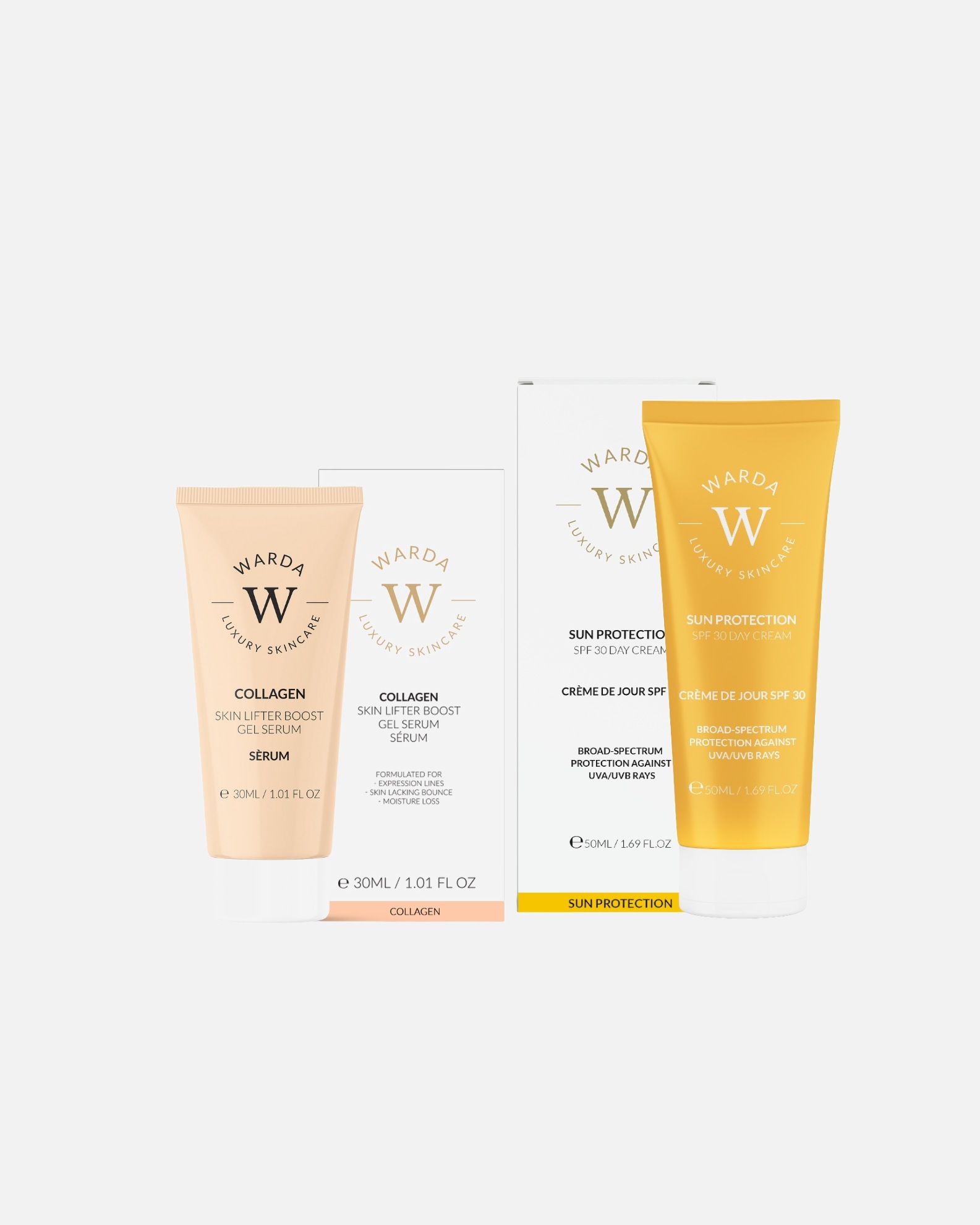 Set cura del viso di Femmina WARDA LUXURY SKINCARE Collagene + SPF 1 pezzo