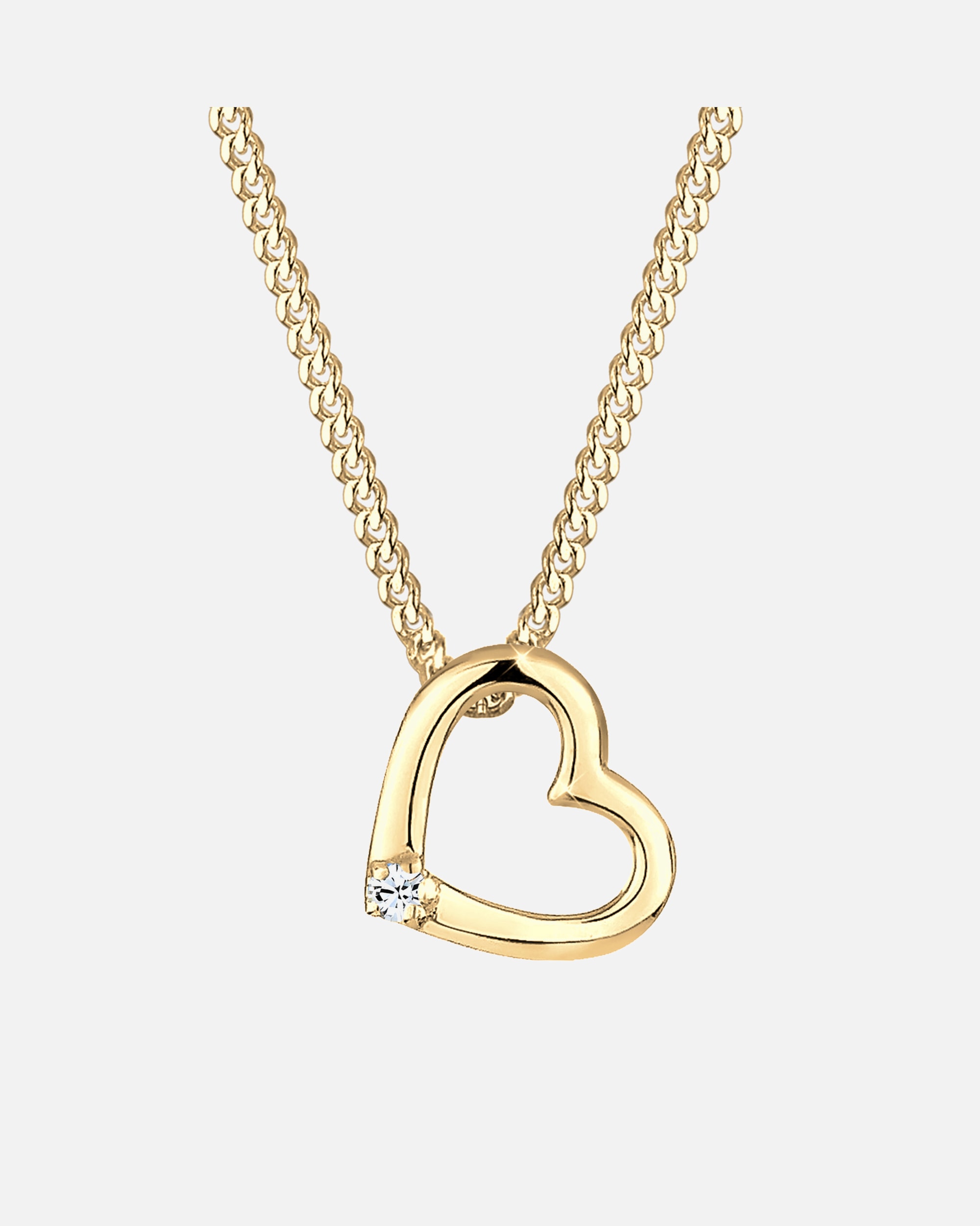 Collana di Femmina Elli Coeur Cristal Argento Sterling 925 45