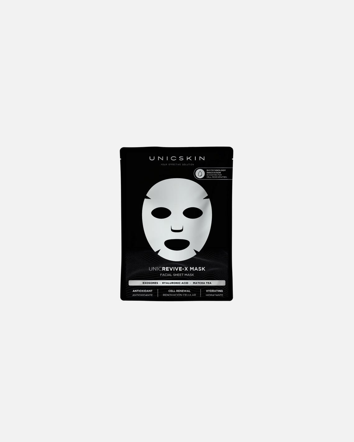 Maschera in Tessuto di Unisex UNICSKIN Default Brand Line UNICREVIVE-X MASK 1 piece