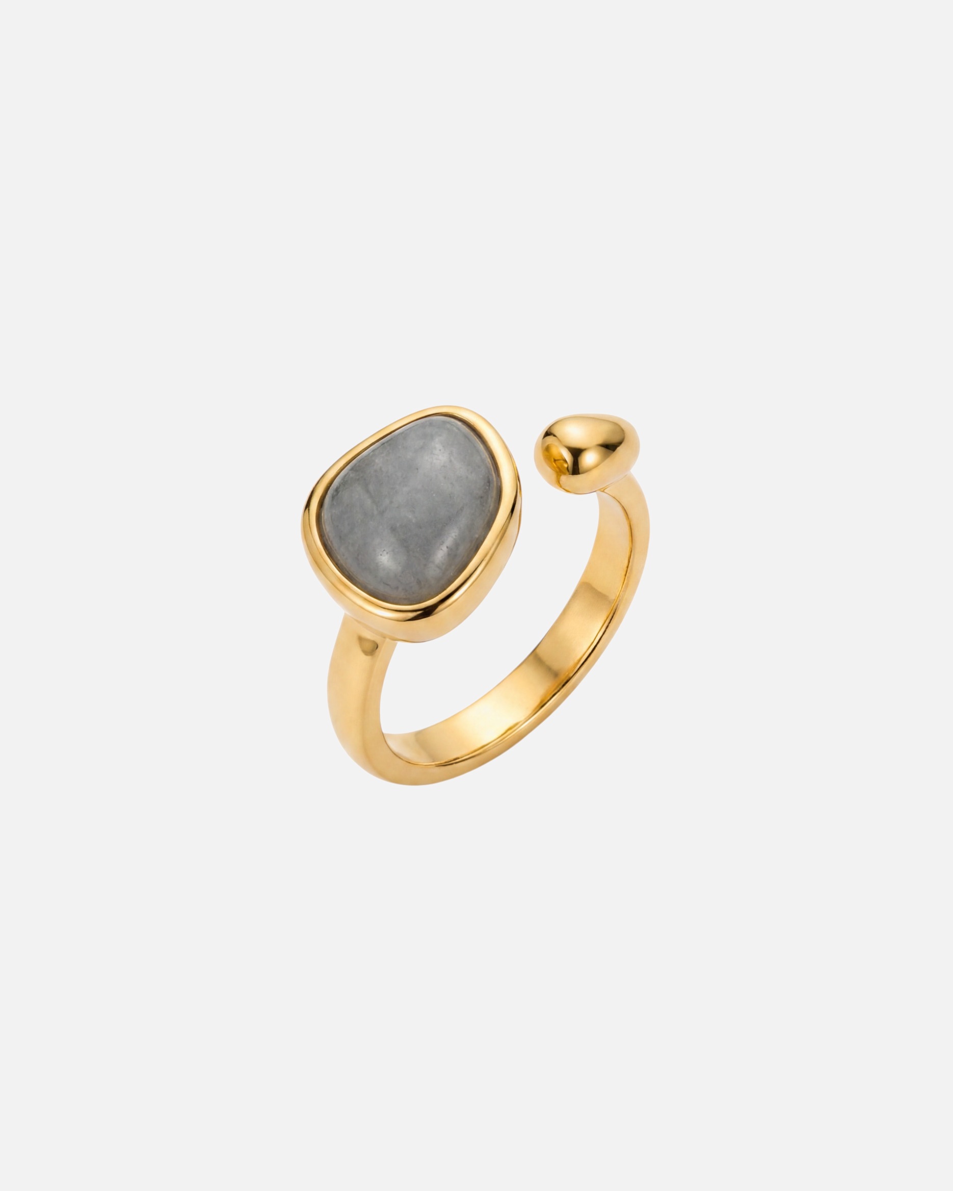 Anello di Unisex Purelei Soulstone Anello 100% acciaio inossidabile Oro
