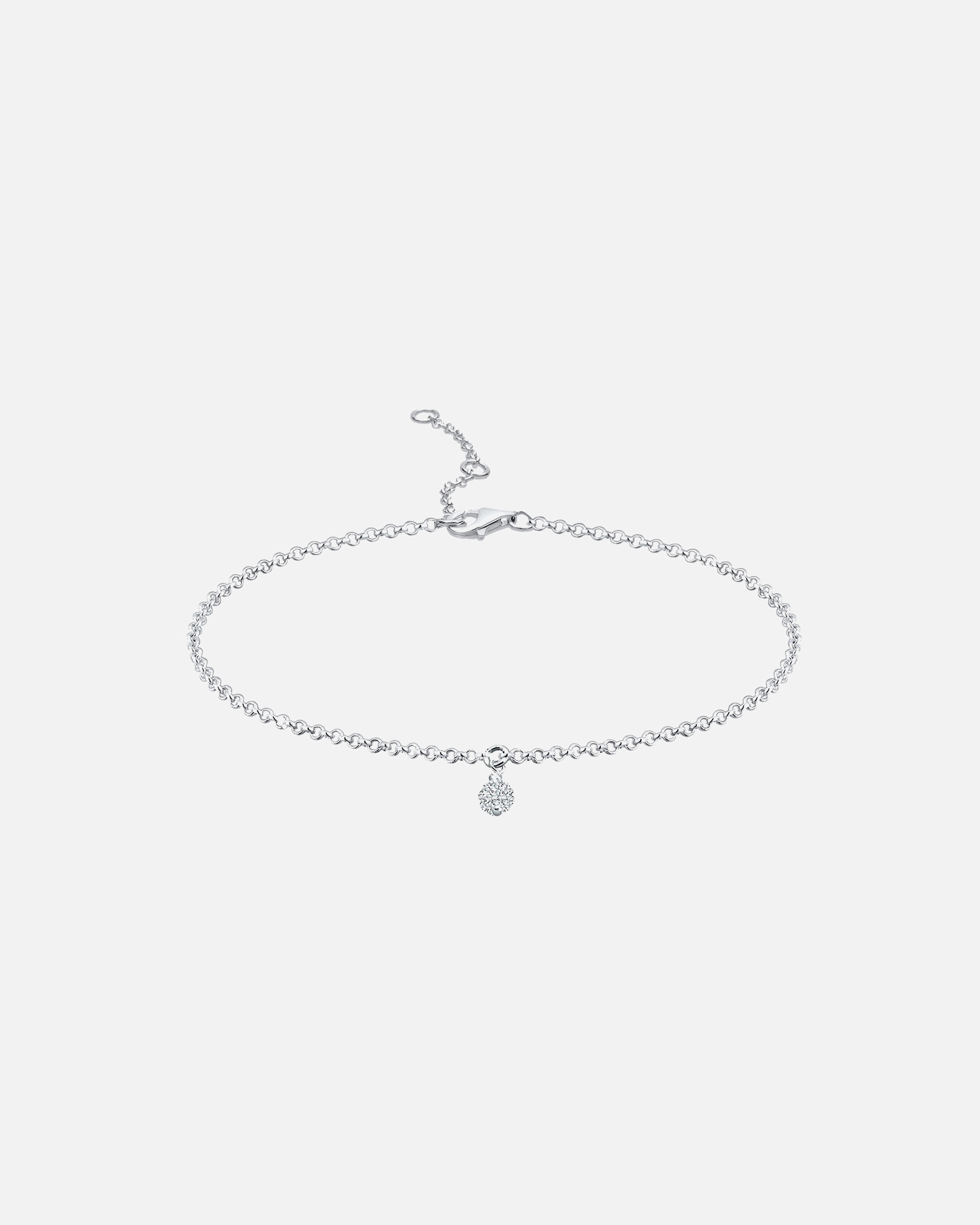 Braccialetto di Femmina Elli Sfera con cristalli in Argento Sterling 925 18