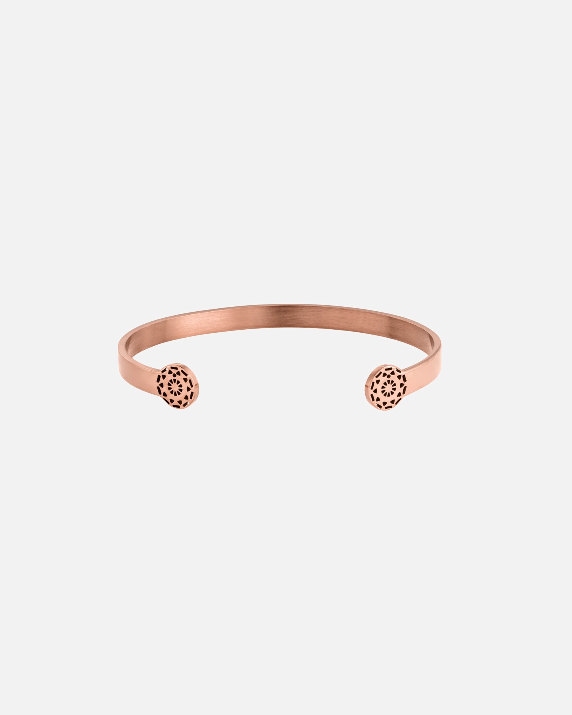 Braccialetto di Unisex Purelei Infinity Bracciale 100% acciaio inossidabile Oro rosa