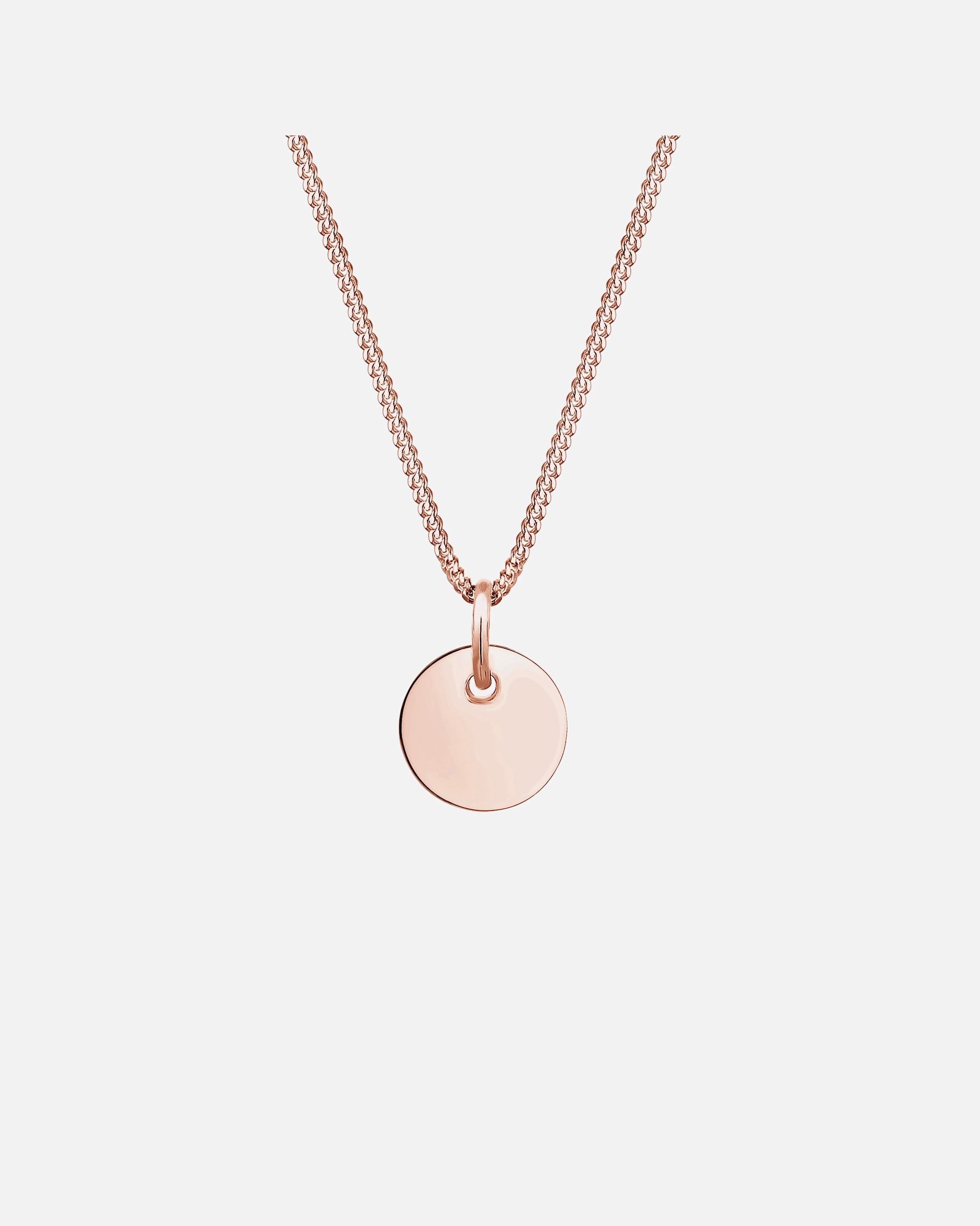 Collana di Femmina Elli Ciondolo Placchetta di Base Geo Look in Argento Sterling 925 45