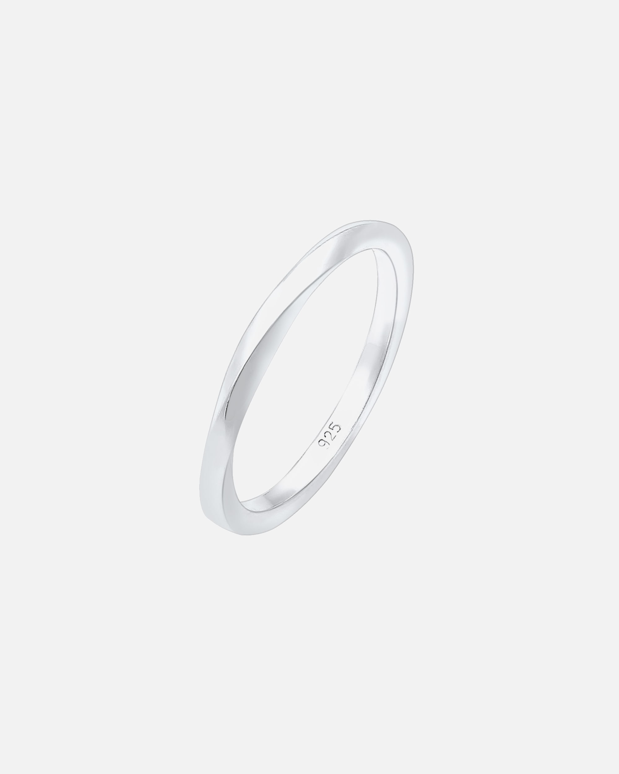 Anello di Femmina Elli Nodo ad Anello Senza Tempo in argento sterling 925 52