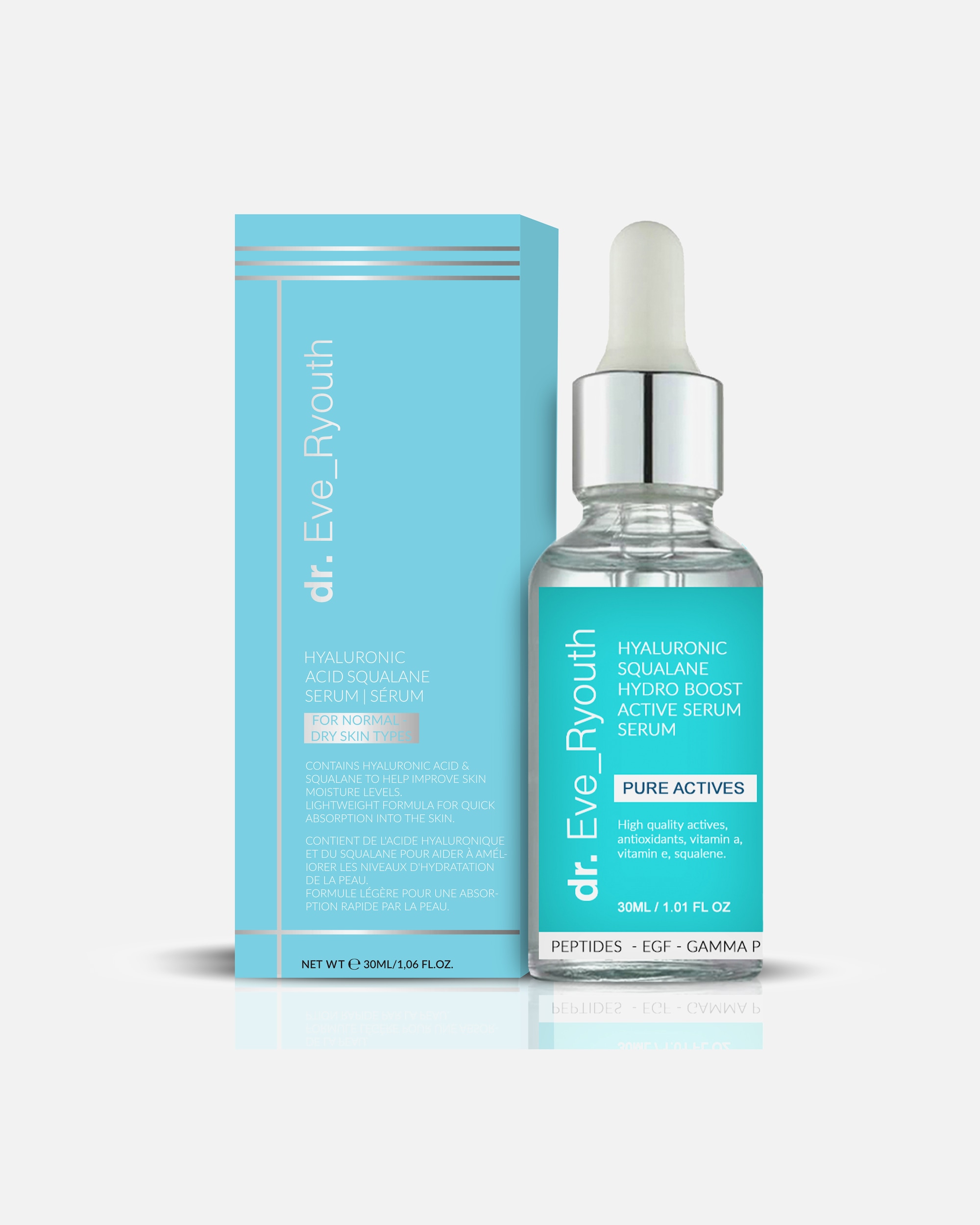 Siero Idratante di Femmina Dr. Eve_Ryouth Siero allo squalano 30 ml