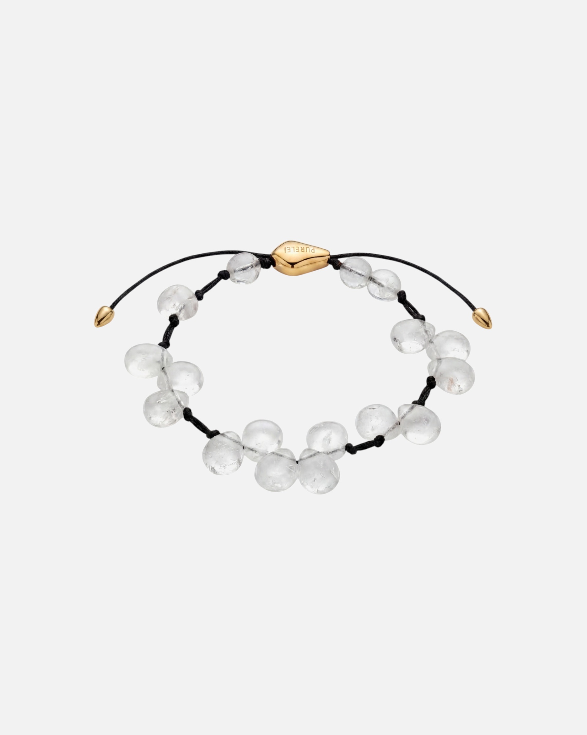 Braccialetto di Unisex Purelei Clarity Bracciale 100% acciaio inossidabile Oro