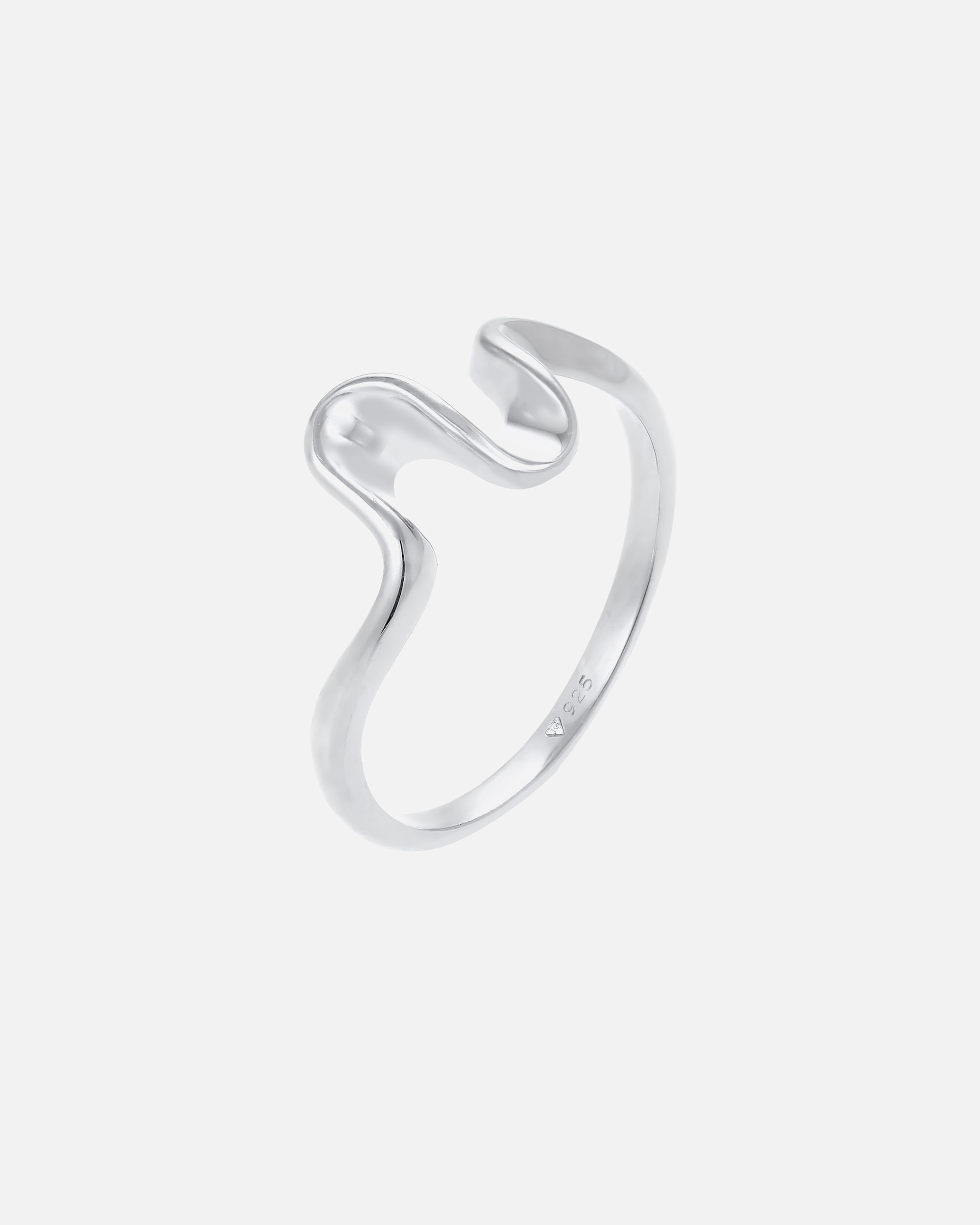 Anello di Femmina Elli Tendenza Ola Look in argento sterling 925 56