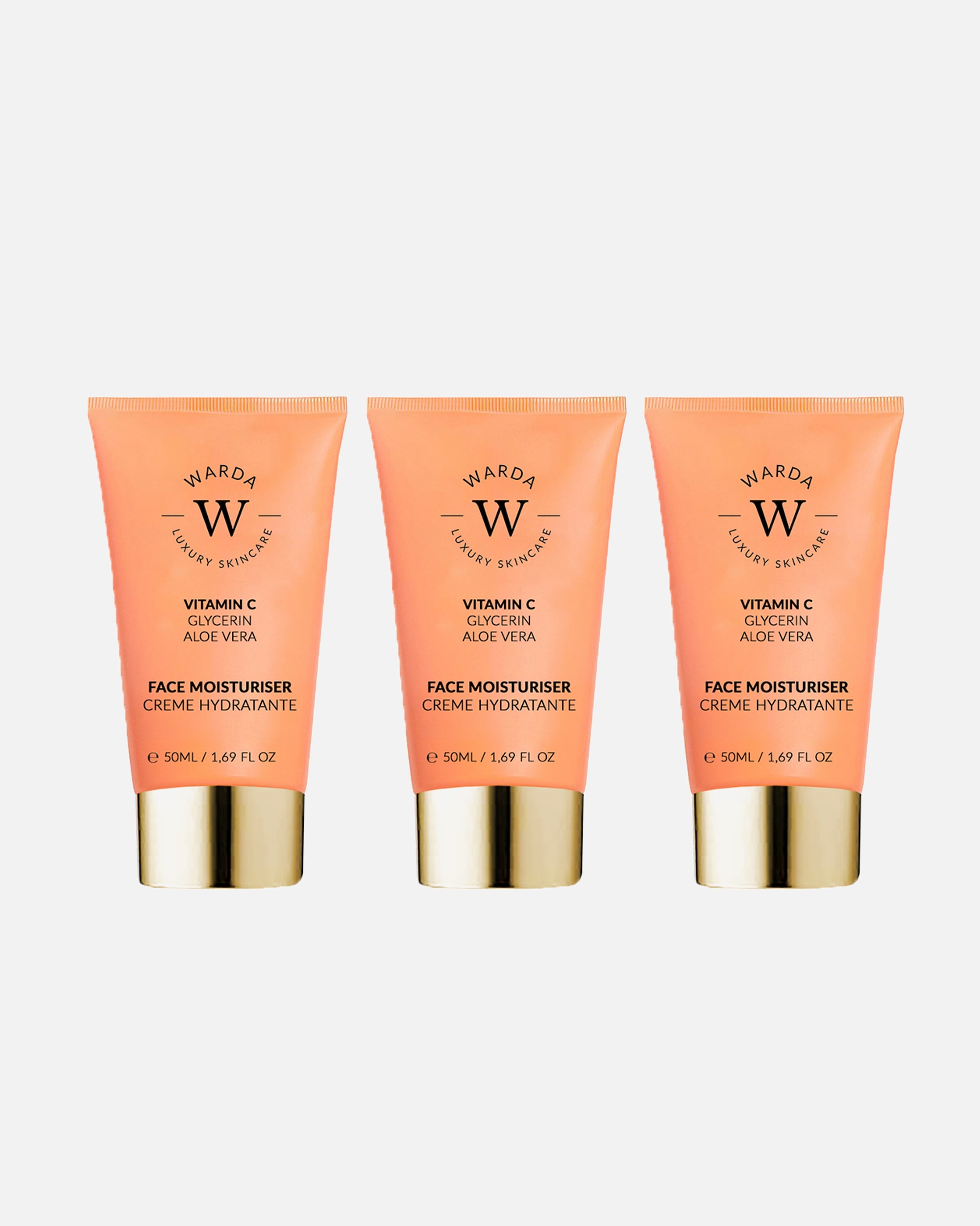 Trattamento viso di Femmina WARDA LUXURY SKINCARE Trio di acido ialuronico 1 pezzo