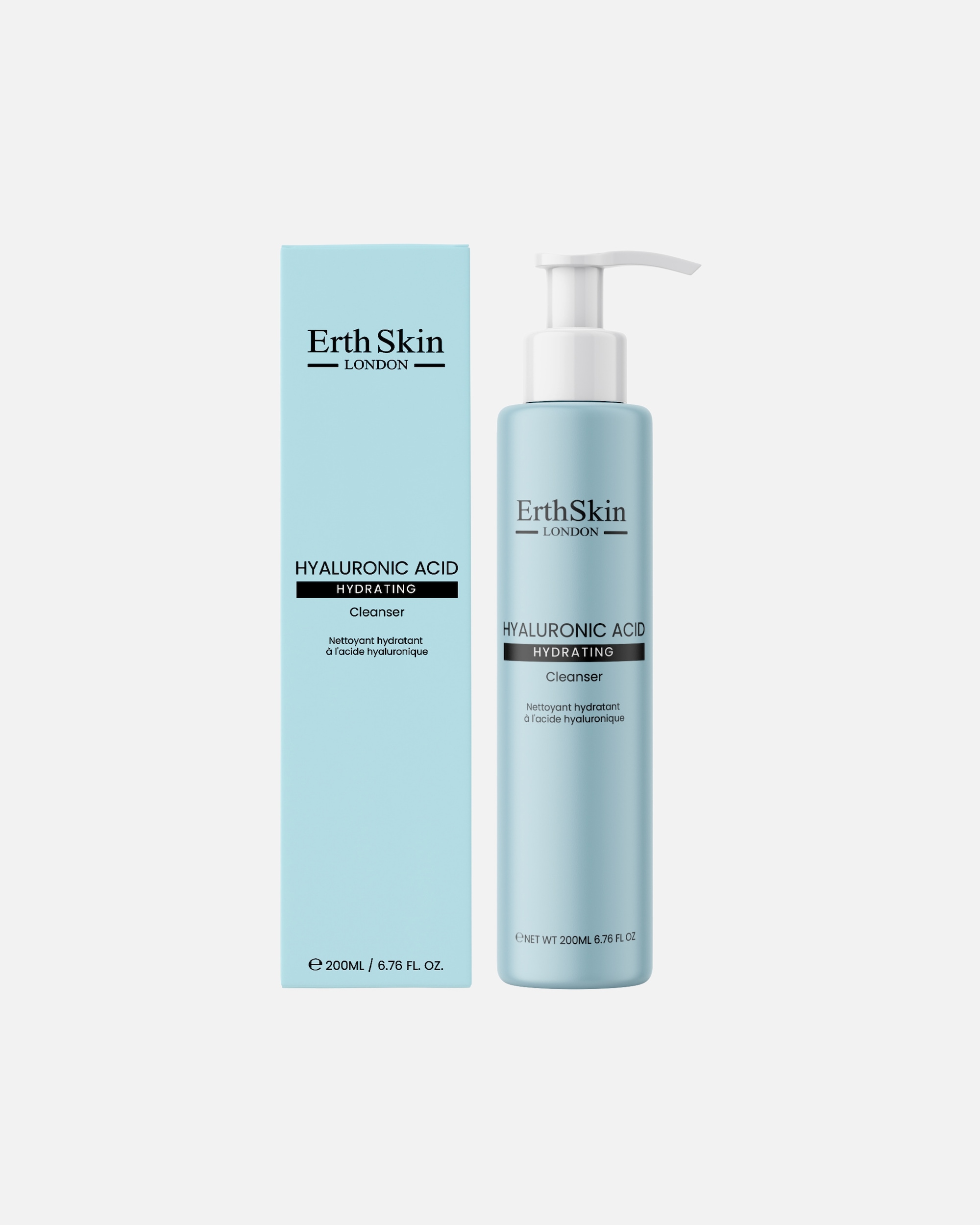 Gel detergente di Femmina ErthSkin London Gel detergente all'acido ialuronico 200ml