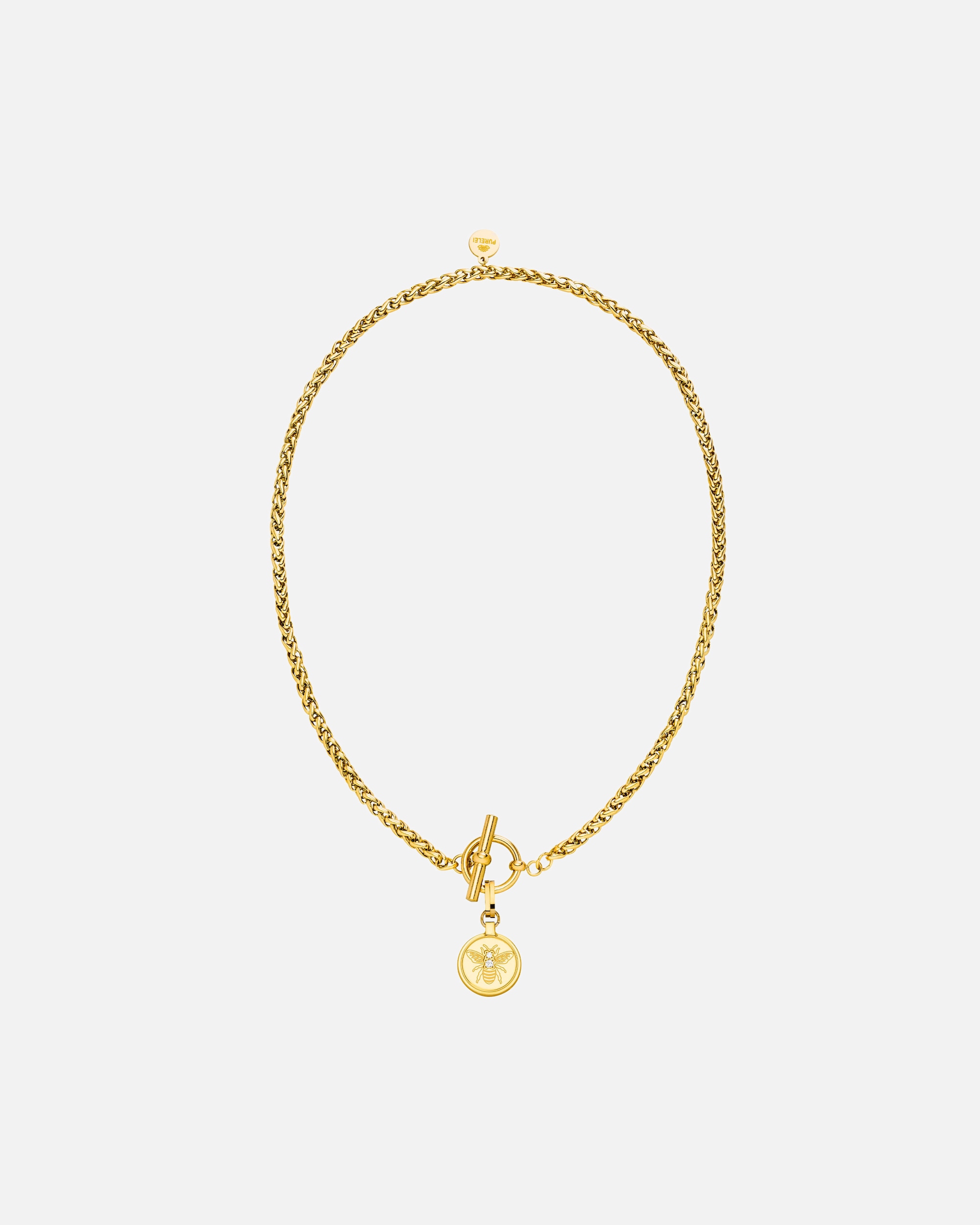 Collana di Femmina Purelei Lele Collana 100% acciaio inossidabile Oro