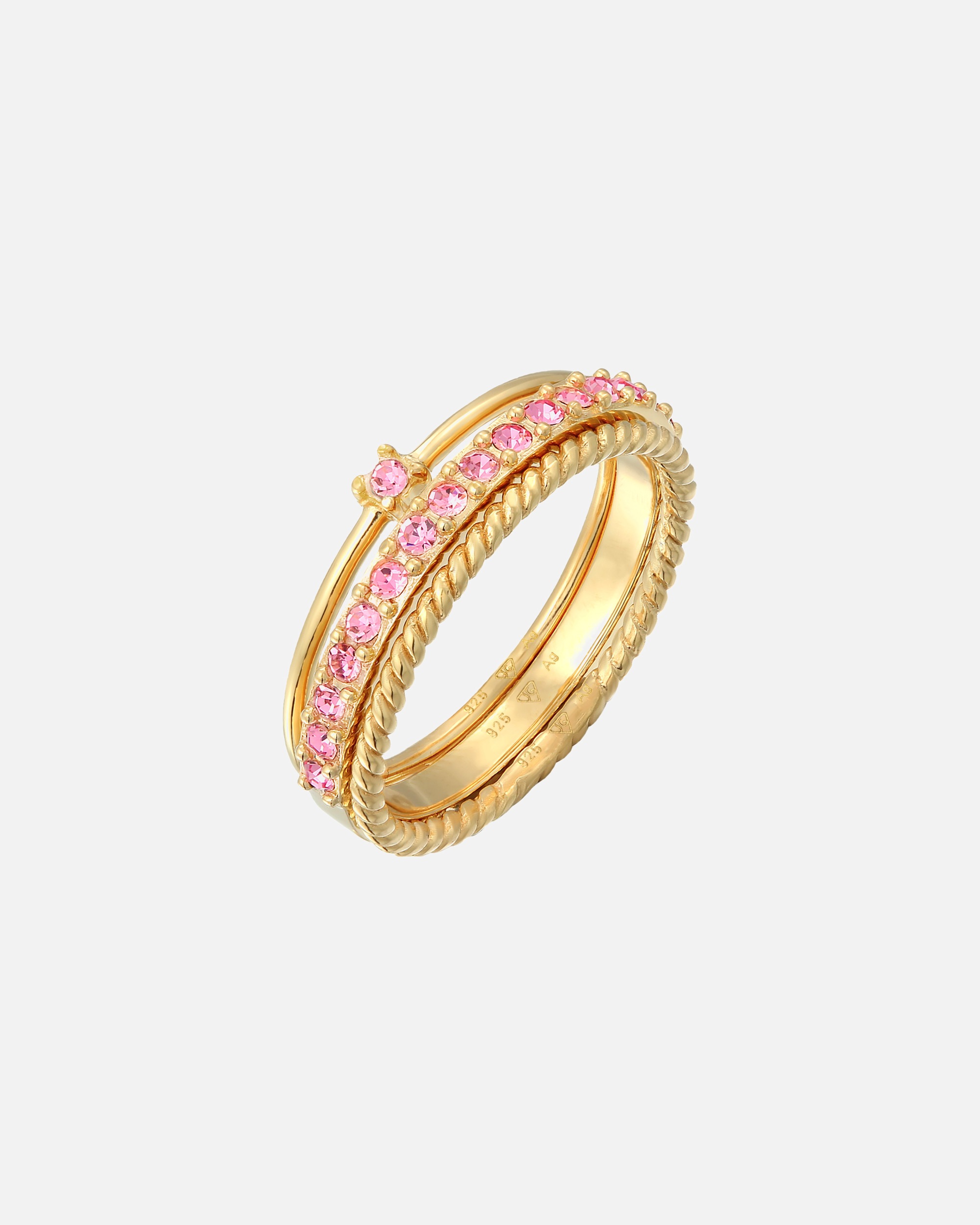 Anello di Femmina Elli Bracciale con perle in argento sterlino 925 60