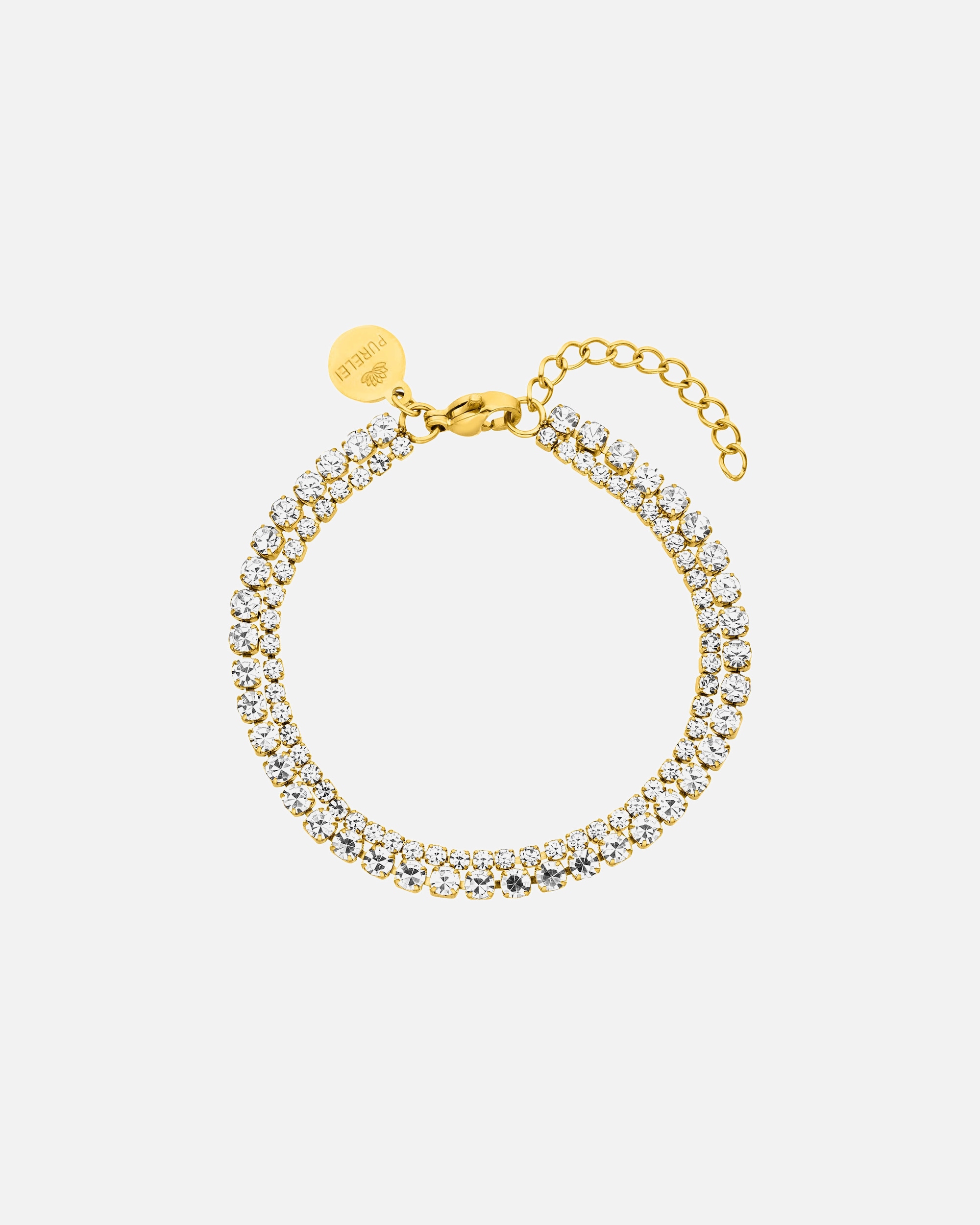 Braccialetto di Femmina Purelei Festive Bracciale 100% acciaio inossidabile Oro