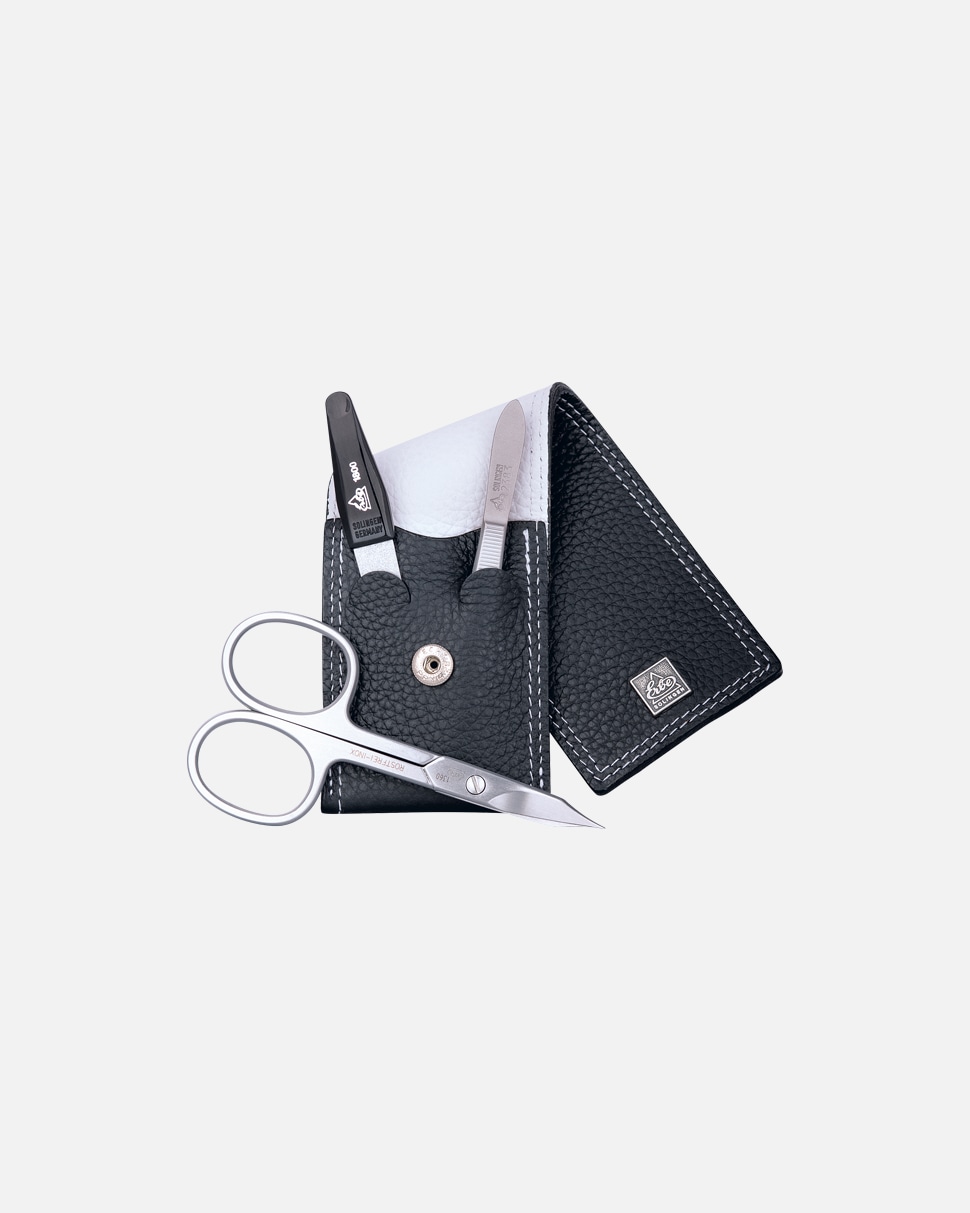 Set unghie di Unisex ERBE Taschen-Etuii Colorado Schwarz/weiß