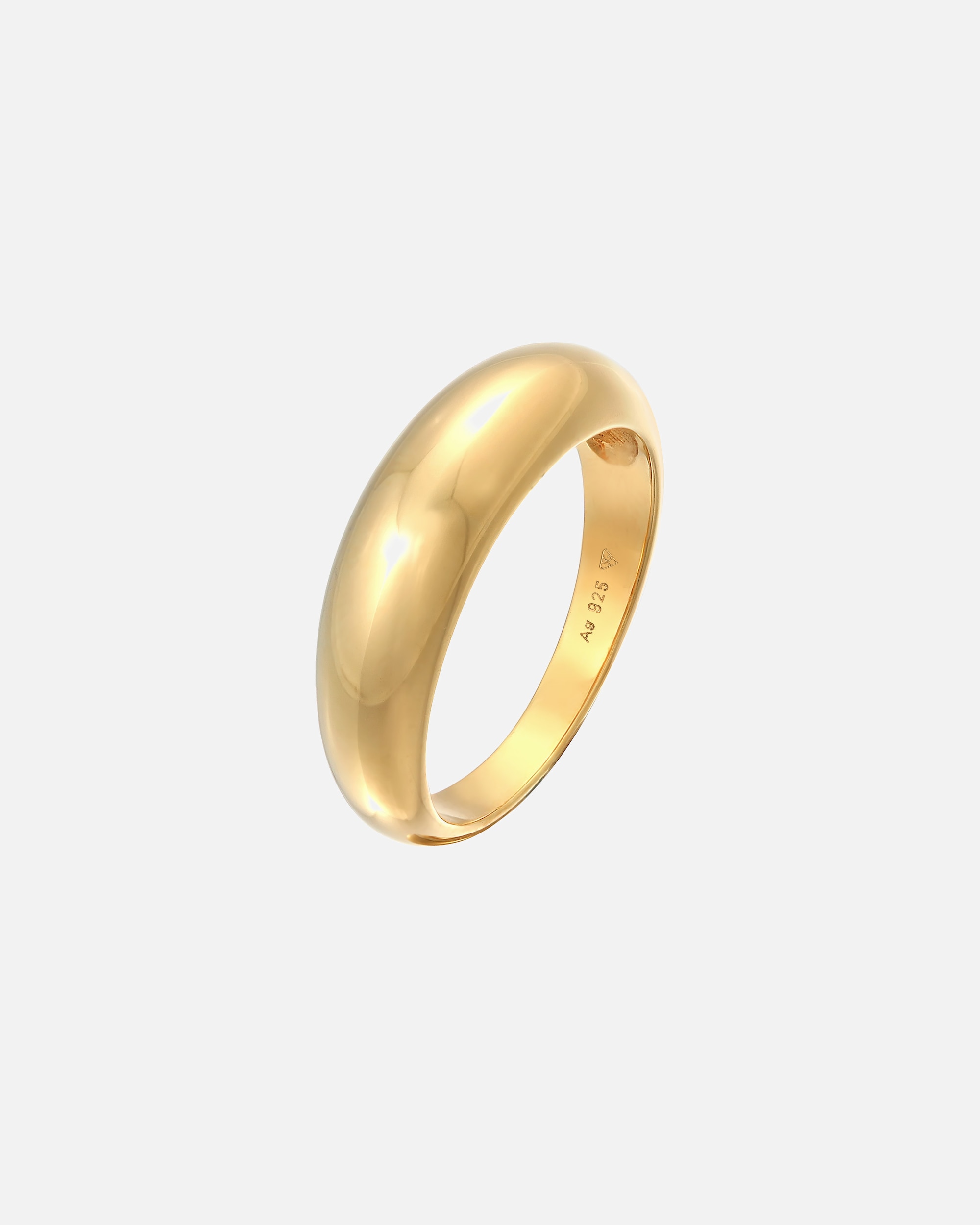 Anello di Femmina Elli Pila di base senza tempo in argento sterling 925 58