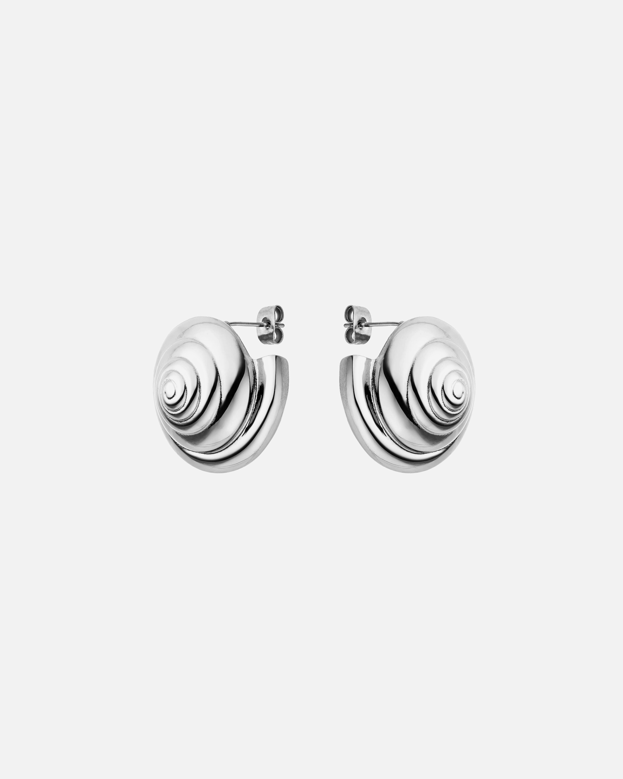 Orecchini di Femmina Purelei Nautical Big Orecchini 100% acciaio inossidabile Argento